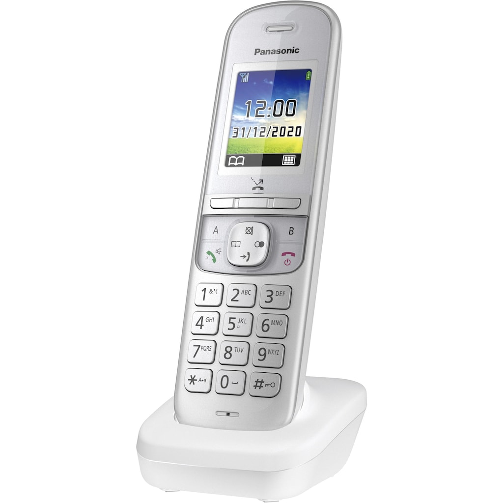 Panasonic Schnurloses DECT-Telefon »KX-TGH722 Duo«, (Mobilteile: 2)