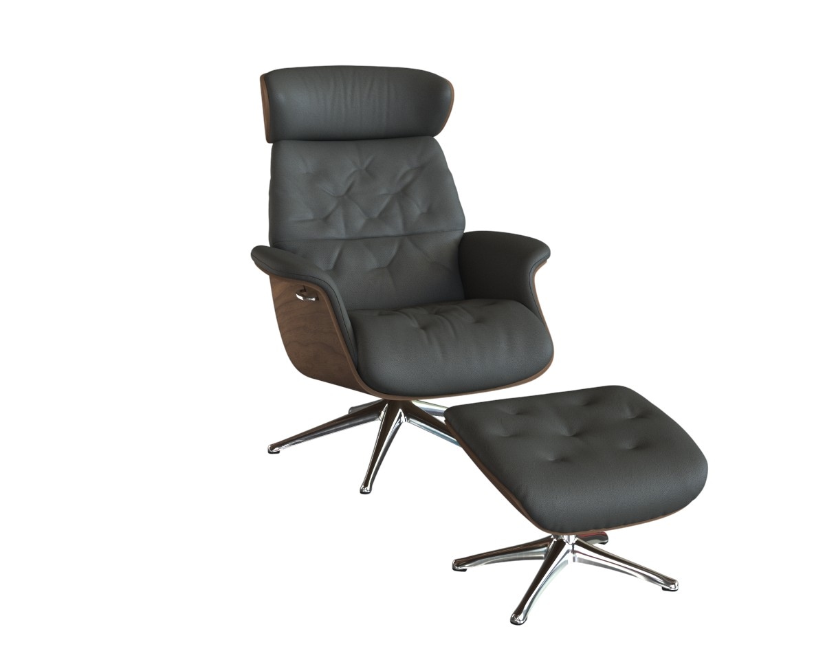 FLEXLUX Relaxsessel "Volden Fernsehsessel, verstellbarer Rücken- & Kopfstüt günstig online kaufen