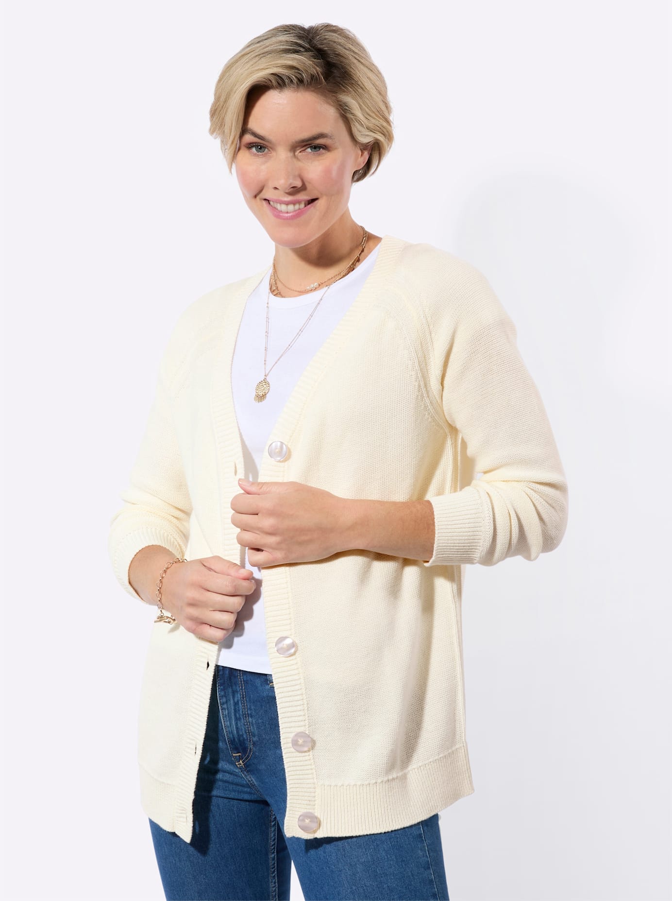 Classic Basics Strickjacke