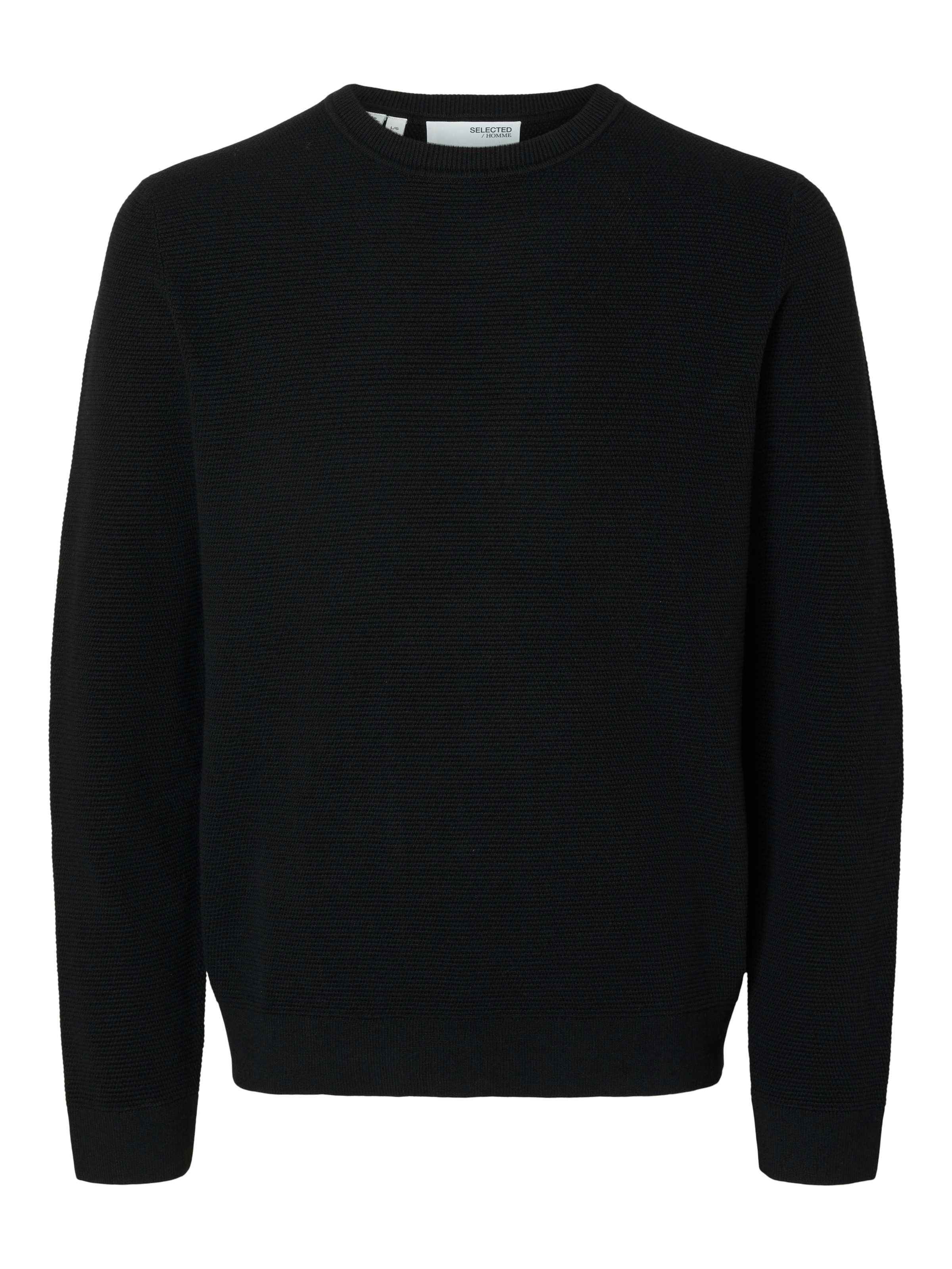 Selected Pull Ross Black XL Homme 4