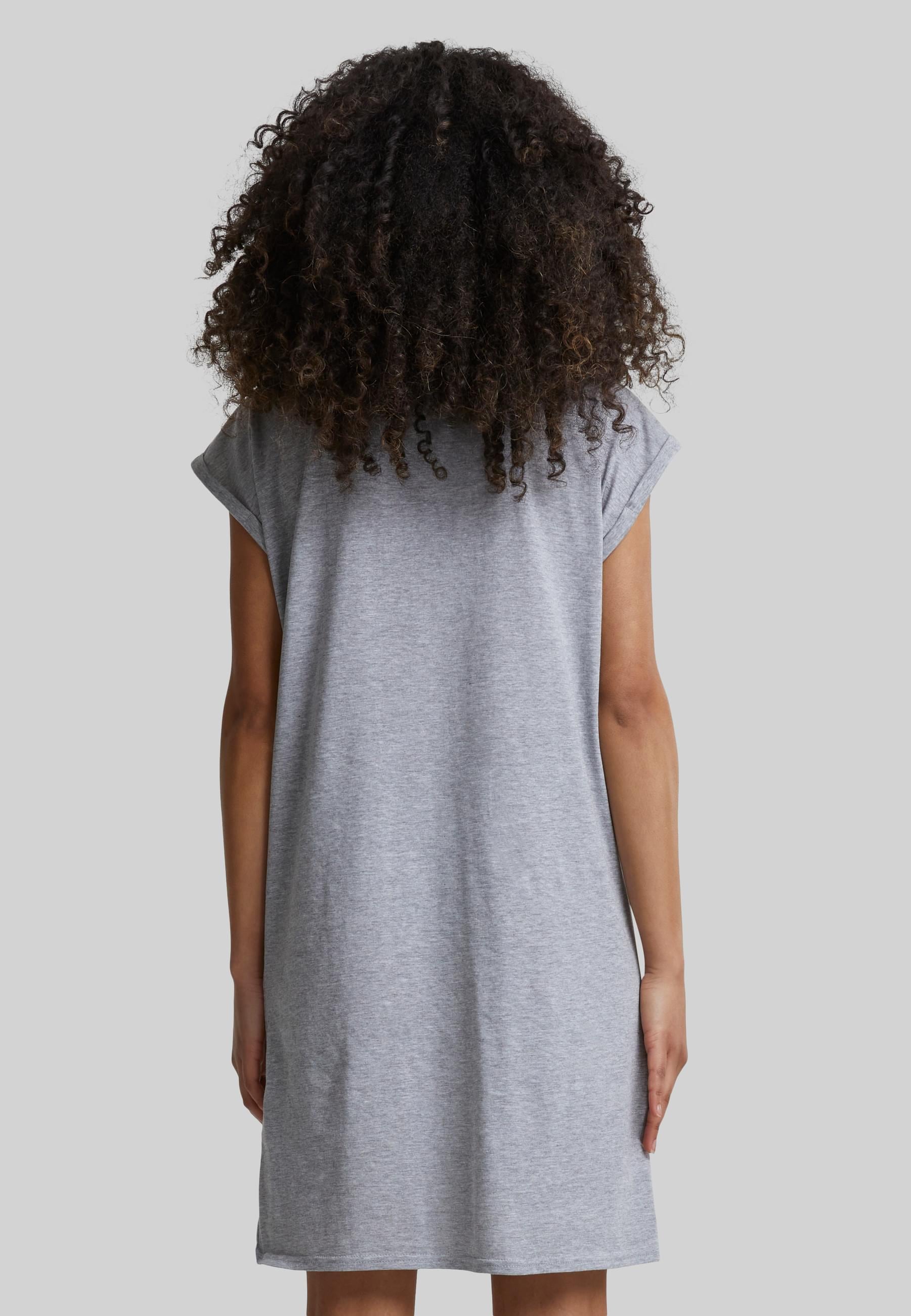 URBAN CLASSICS Shirtkleid »Urban Classics Damen Ladies Turtle Extended Shoulder Dress«, (1 tlg.)