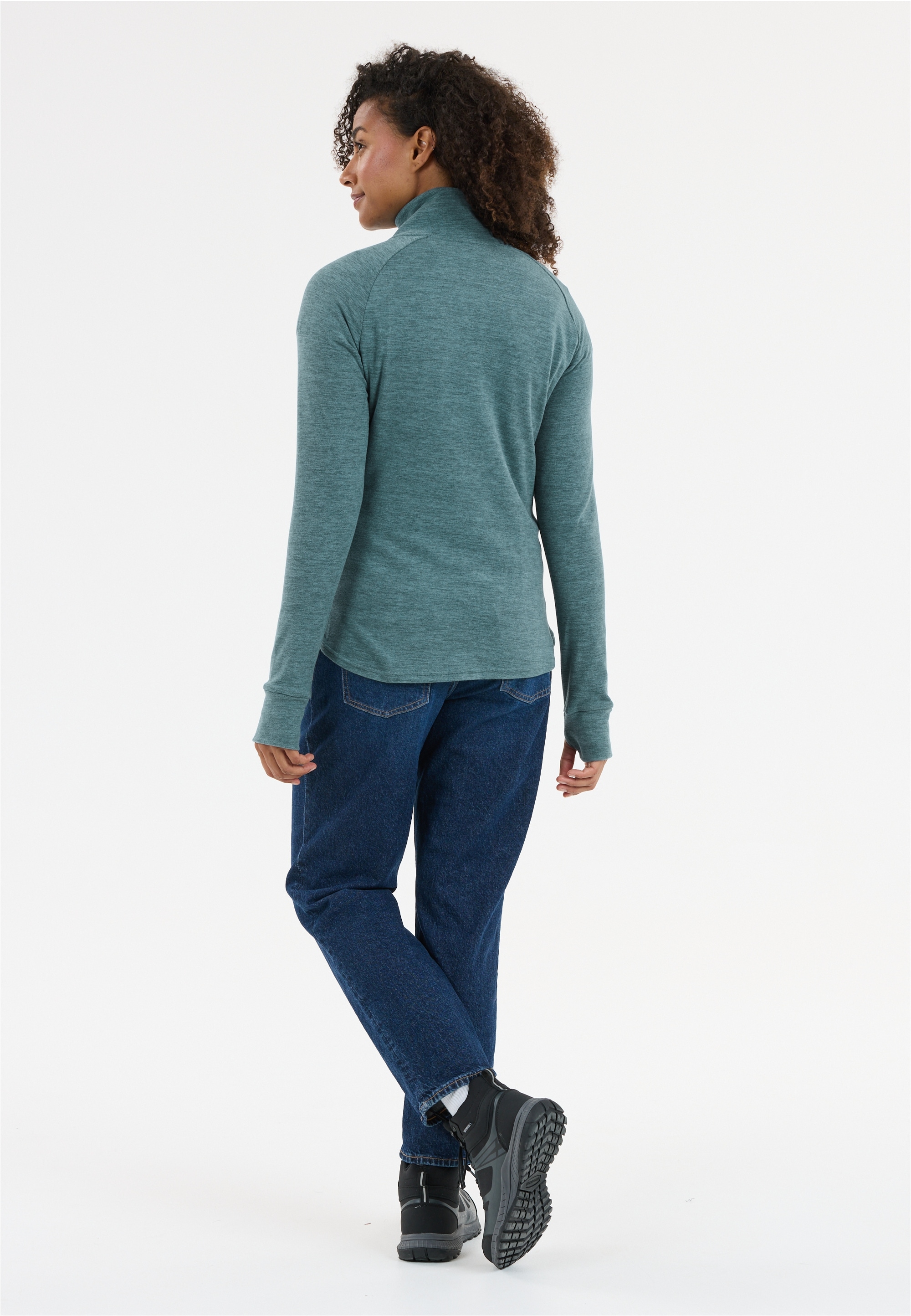 WHISTLER Funktionsshirt »Kajsa« mit wärmendem Stehkragen und Halbreißverschluss