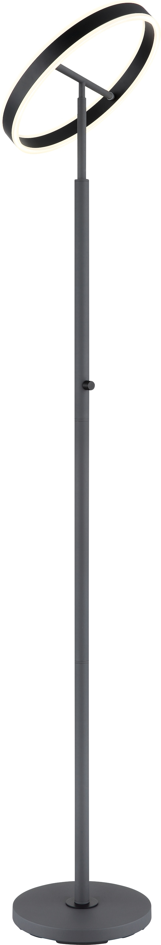 GLOBO LIGHTING Deckenfluter »EMANUEL« LED-Modul 1 Stk. LED Deckenfluter anthrazit, 4000K, Drehdimmer, starkes Licht