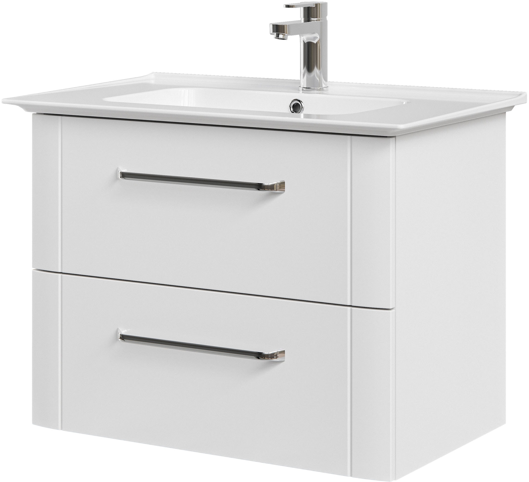 Saphir Badmöbel-Set "Waschtisch Serie 3006 Keramik-Waschtisch mit Unterschr günstig online kaufen