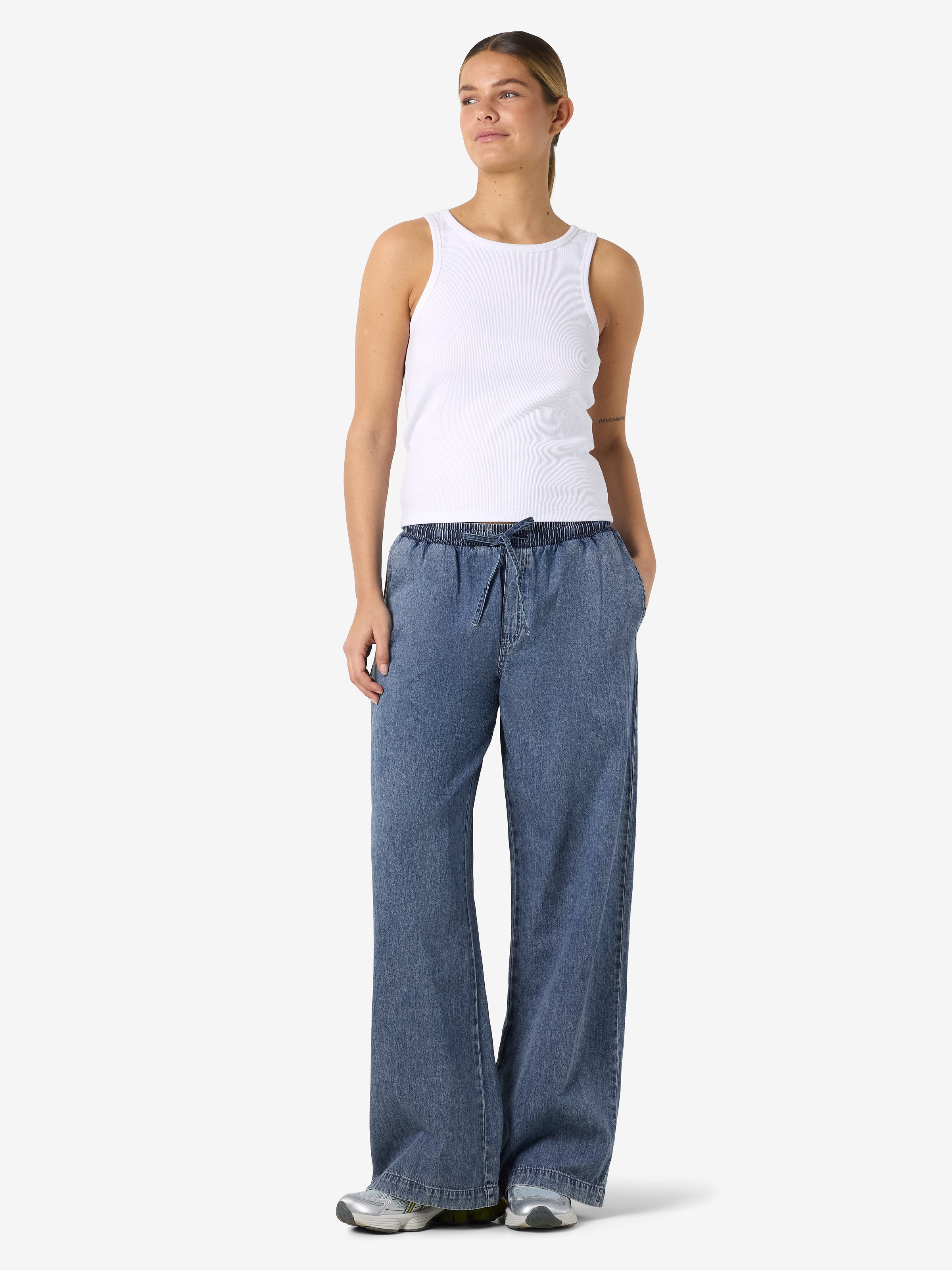 Noisy may Sweathose "NMENZA MW WIDE PANTS MG004MB NOOS" günstig online kaufen