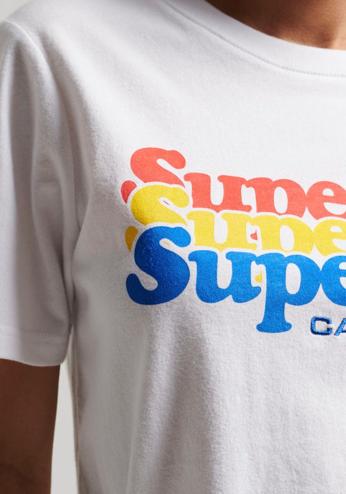 Superdry Rundhalsshirt "VINTAGE SCRIPTED INFILL TEE" günstig online kaufen