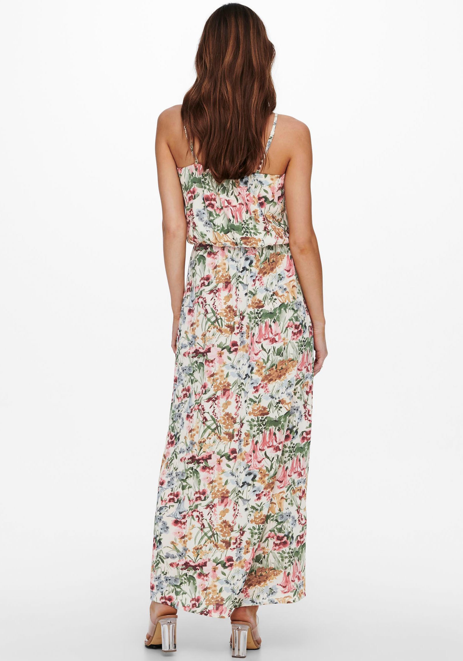 ONLY Maxikleid »ONLWINNER S/L MAXI DRESS NOOS PTM«, mit Spaghettiträger