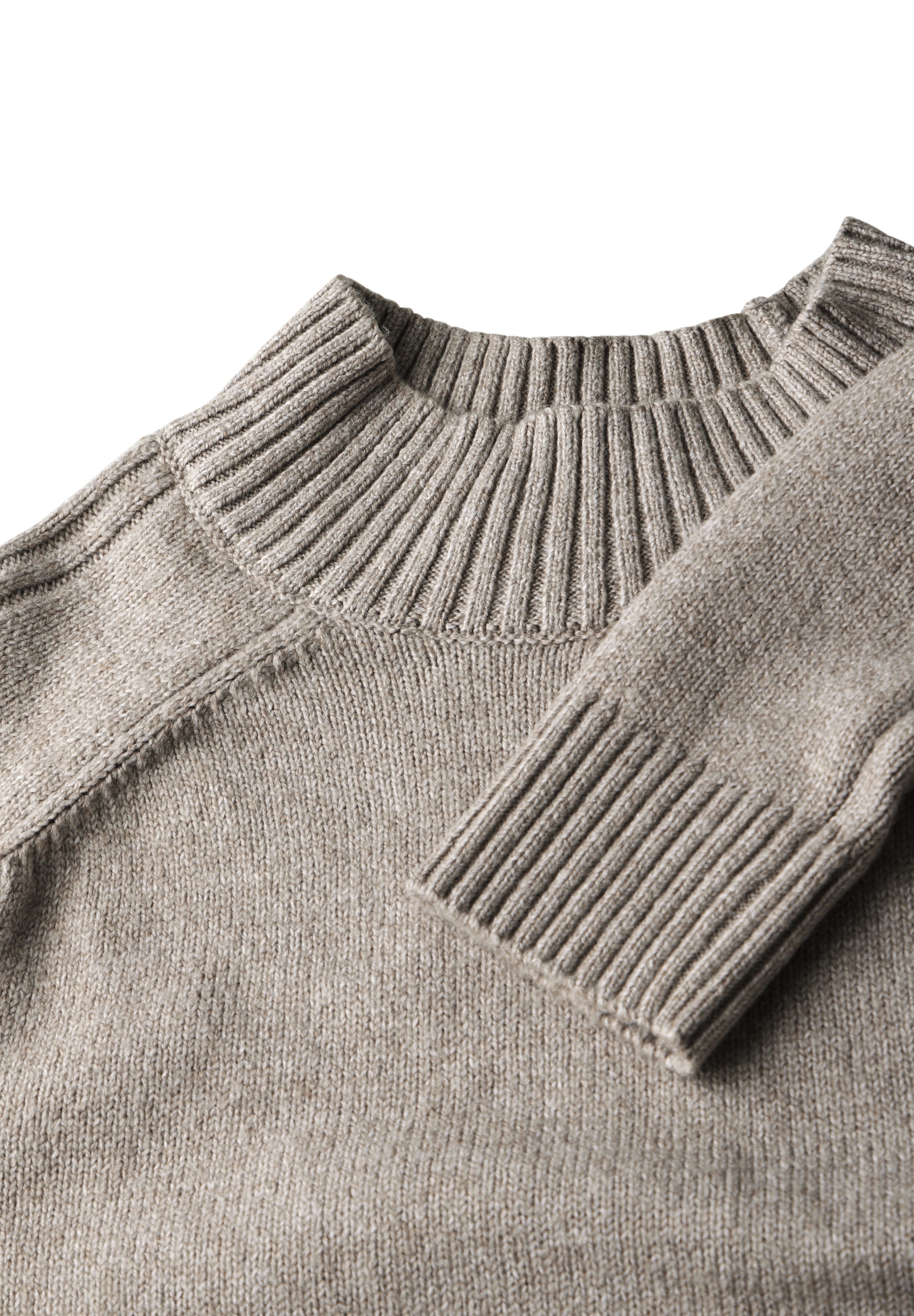 STREET ONE Strickpullover, im angenehmen Materialmix