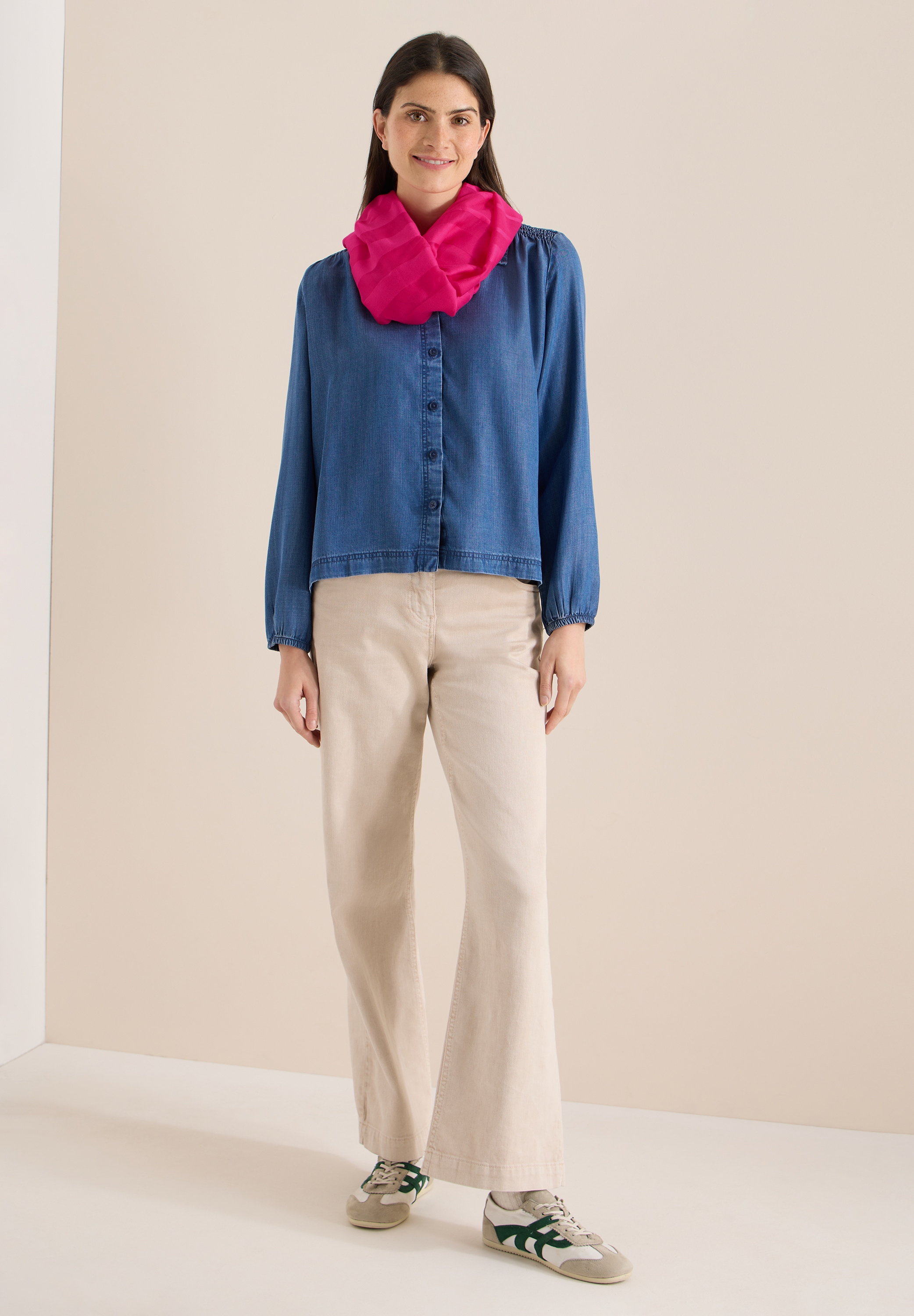 Cecil Loop aus softem Materialmix