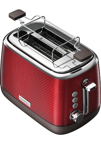 KENWOOD Toaster »Mesmerine TCM811.RD« 2 kurze ...