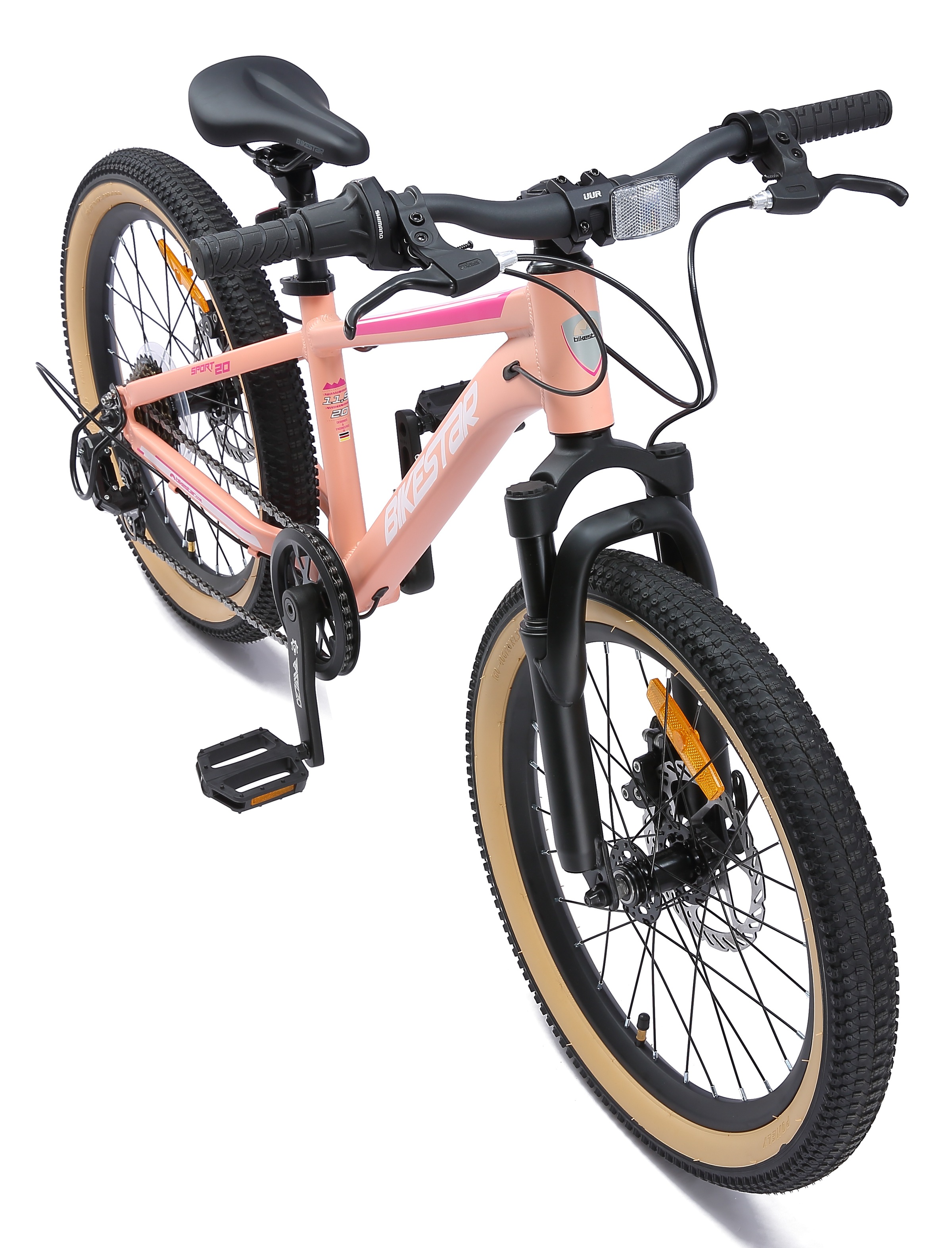 Bikestar Jugendfahrrad 7 Gang Shimano RD-TY21 Schaltwerk Kettenschaltung