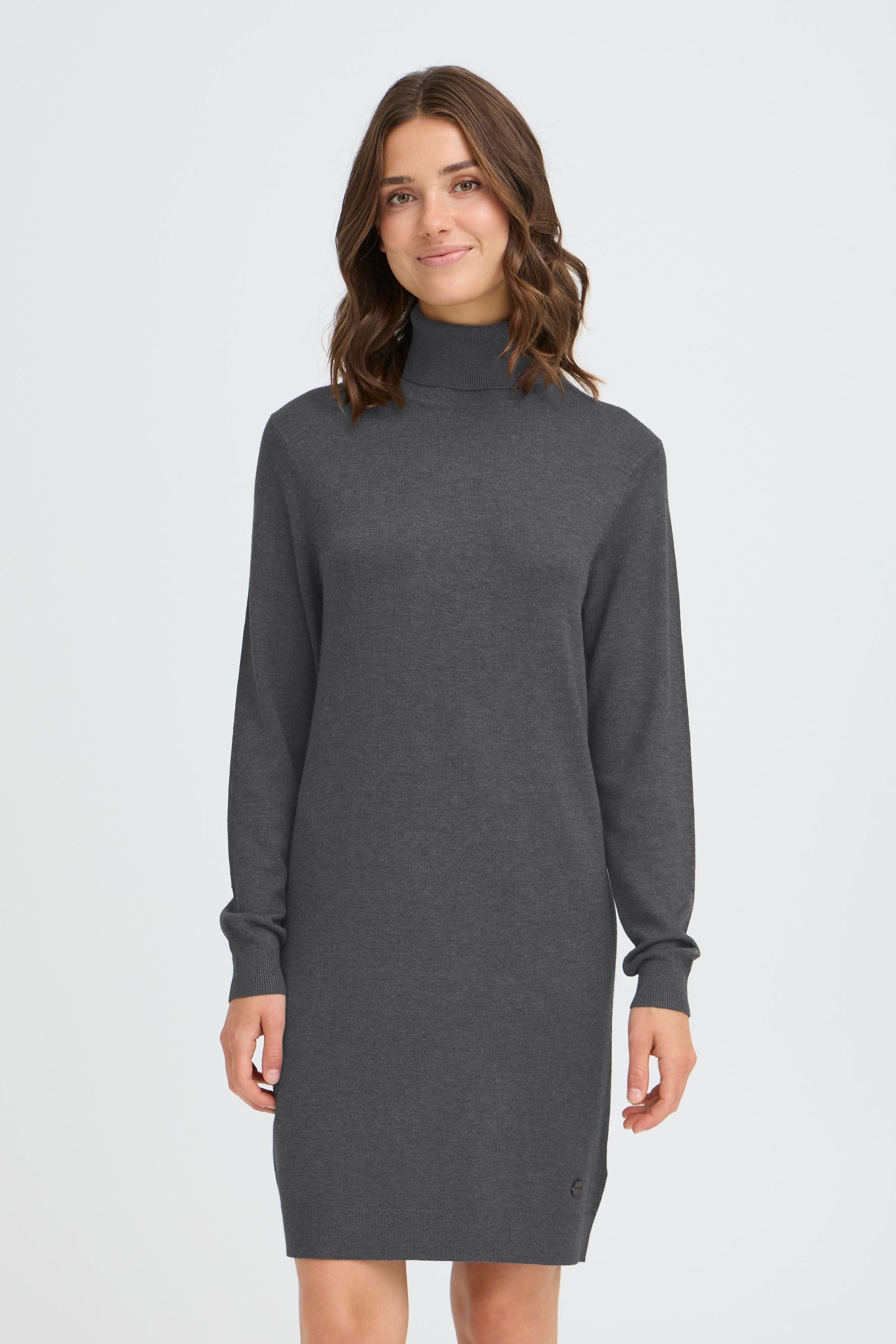 OXMO Strickkleid »Strickkleid OXAIDA ROLLNECK«