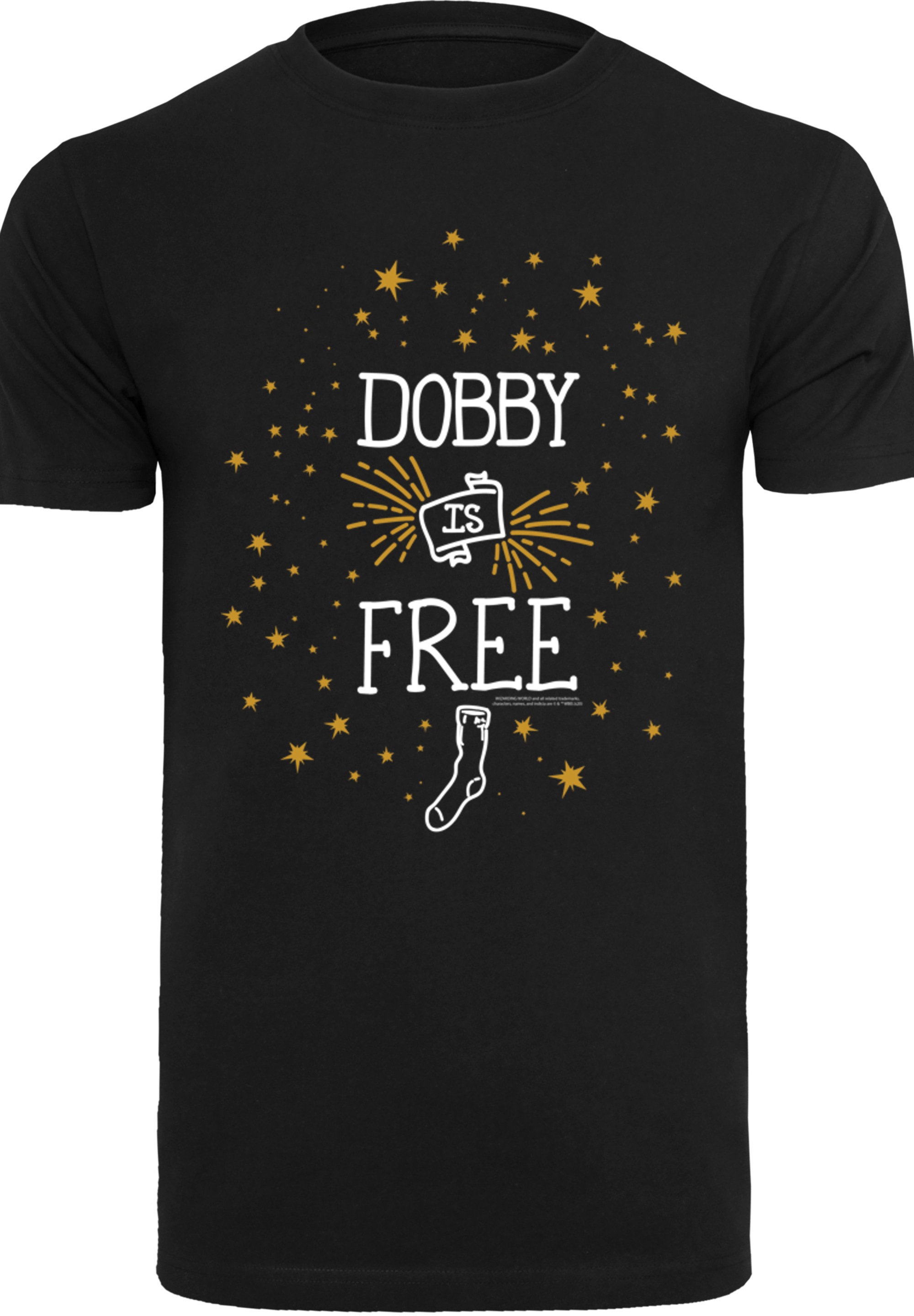 F4NT4STIC T-Shirt »Harry Potter Dobby Is Free«, Print