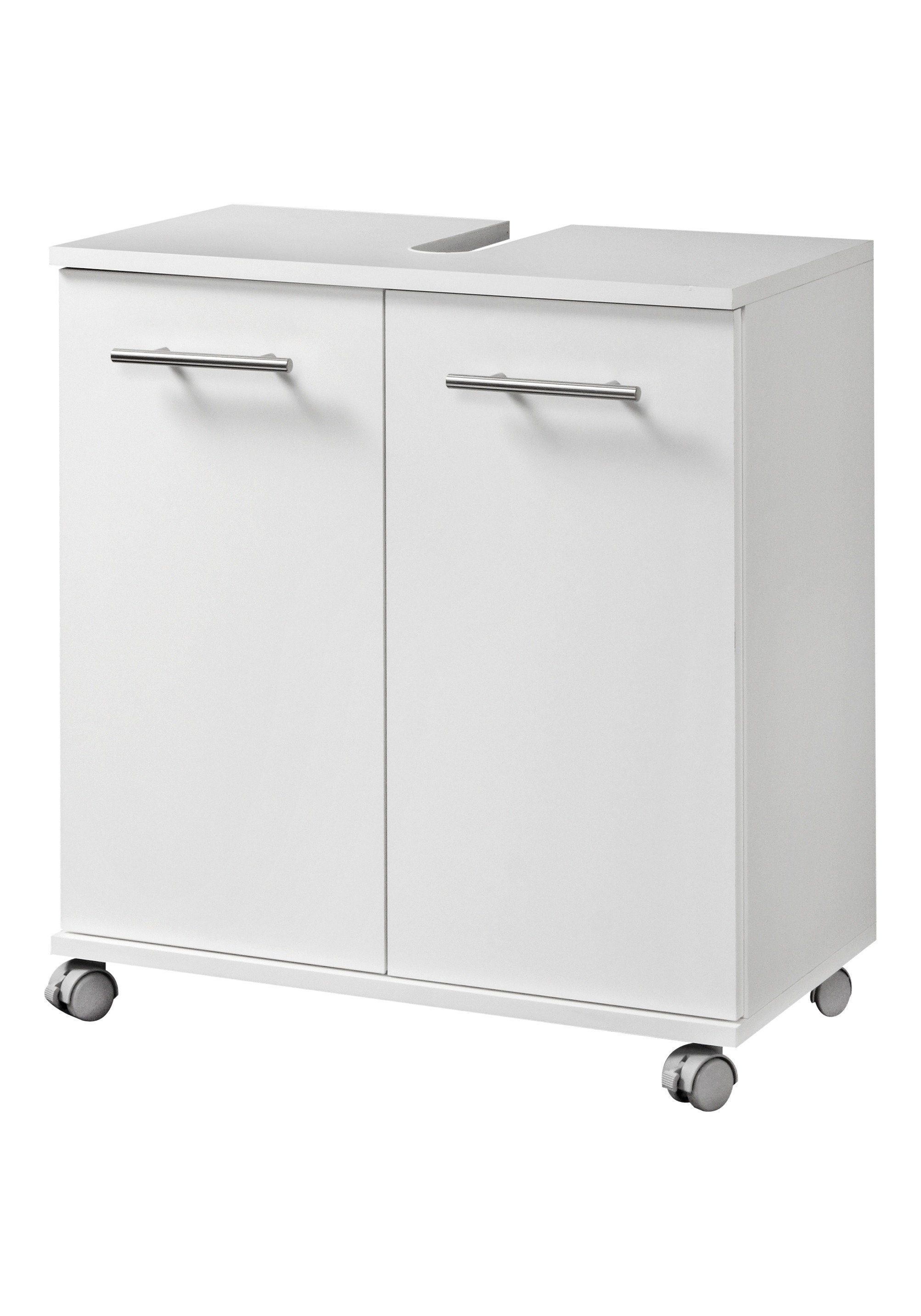 Schildmeyer Waschbeckenunterschrank "Isola, Waschbeckenunterschrank, Made in Germany, B: 60 cm" Solide Verarbeitung - Dieses Produkt ist in Deutschland gefertigt
