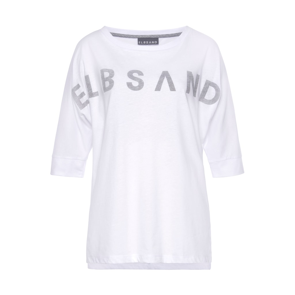 Elbsand 3/4-Arm-Shirt »Iduna«, mit Logoprint
