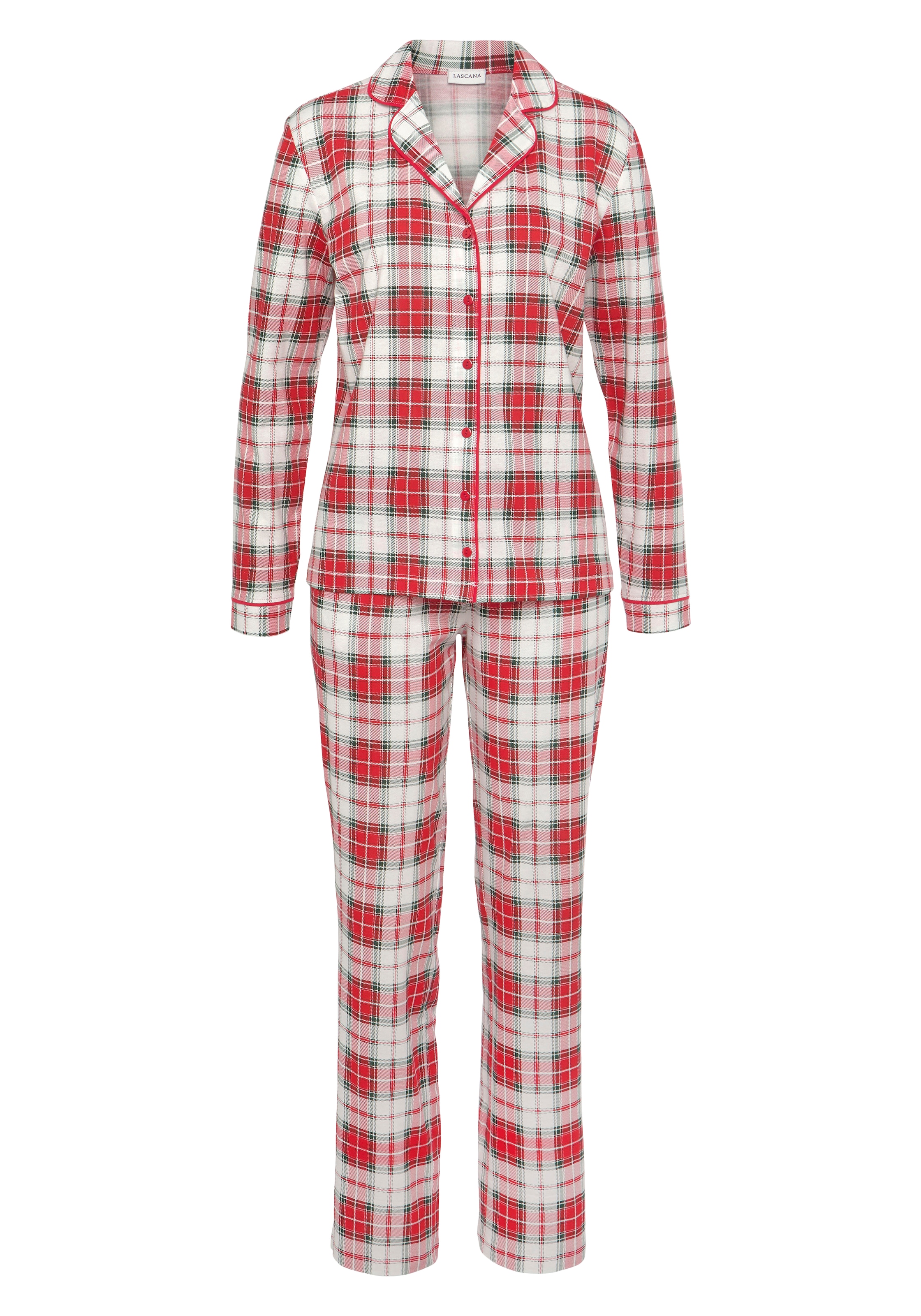 LASCANA Pižama (incl. Schlafmaske)