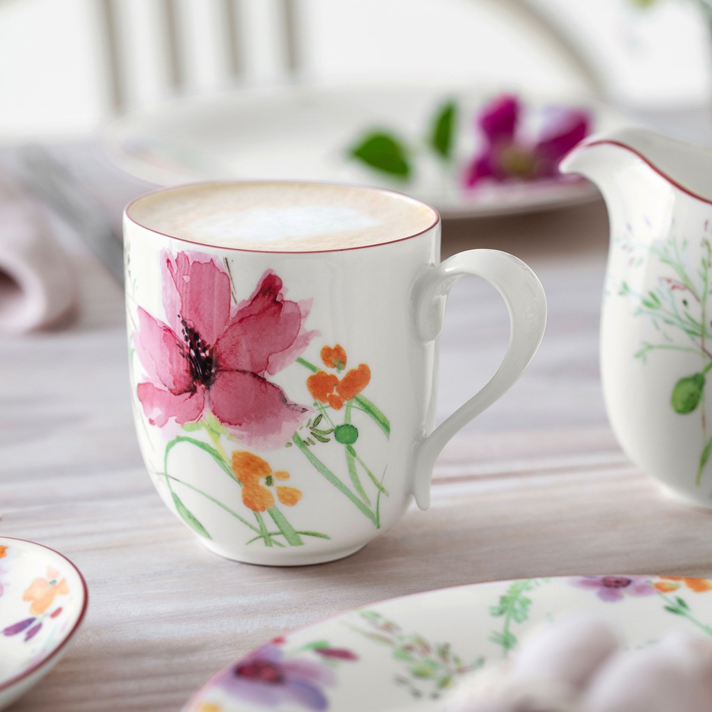 Villeroy & Boch Becher »Latte Macchiato Becher Mariefleur Basic 370 ml 6er Set bunt«