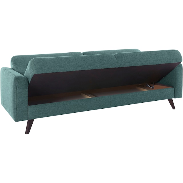 sofa und fashion »Samso«, Bettkasten Bettfunktion bestellen Inklusive exxpo - 3-Sitzer BAUR |
