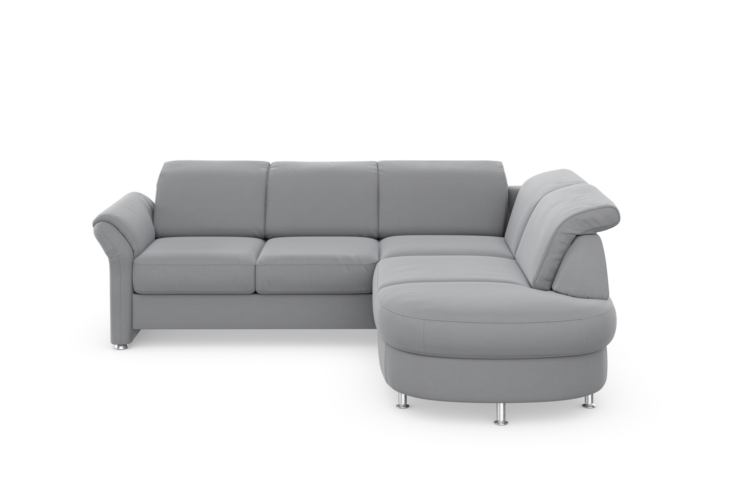 sit&more Ecksofa »Apulia L-Form«, wahlweise Bettfunktion, Bettkasten und Kopf- und Armteilverstellung