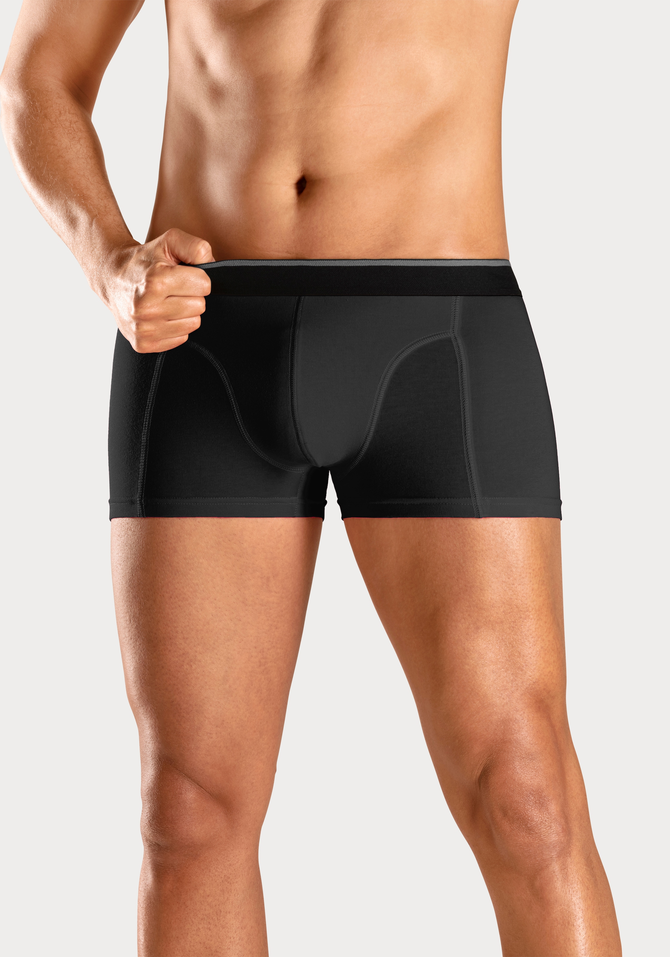 AUTHENTIC LE JOGGER Boxer »Boxershorts für Herren«, (Packung, 5 St.), aus Baumwollmix