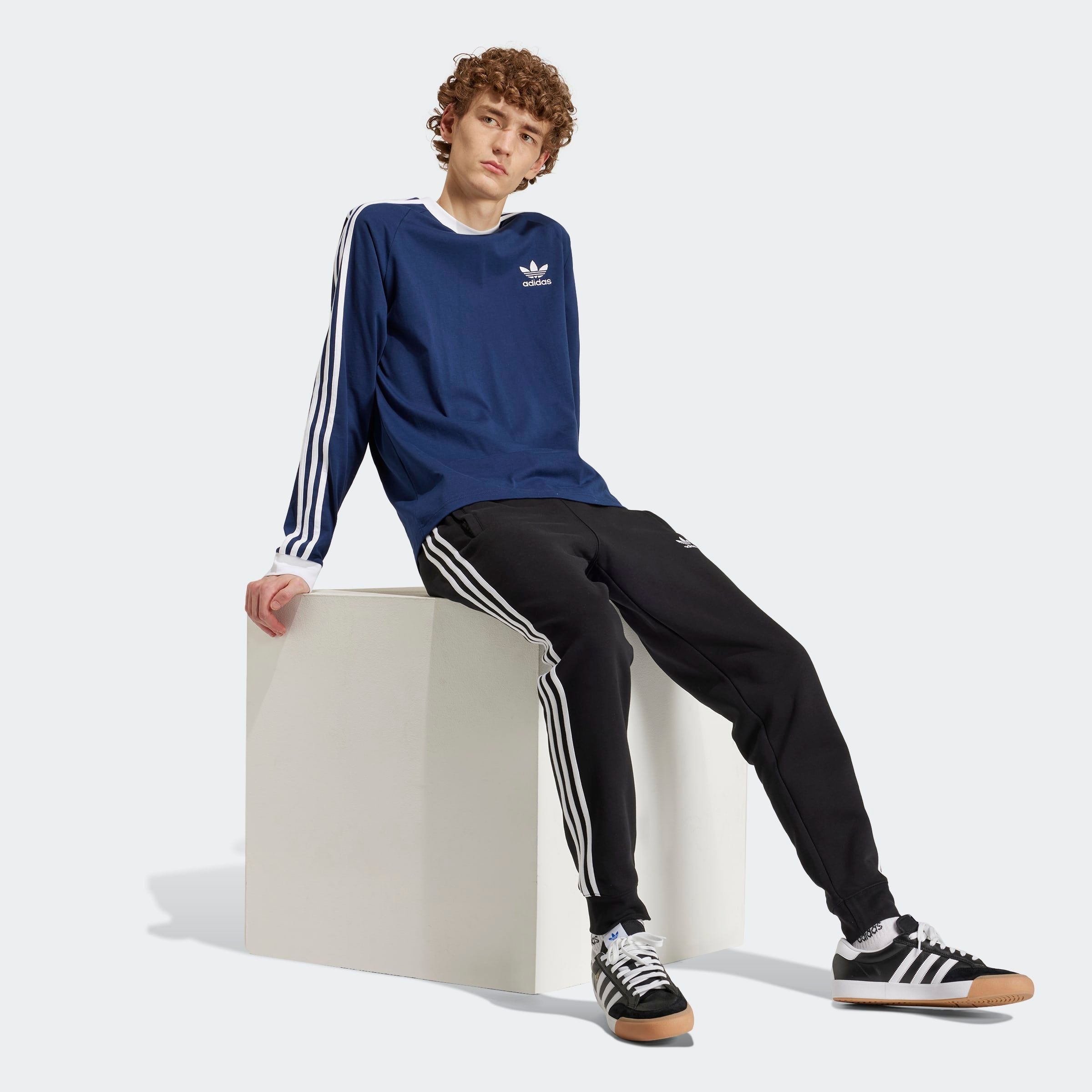 adidas Originals Langarmshirt »3-STRIPES LS T«