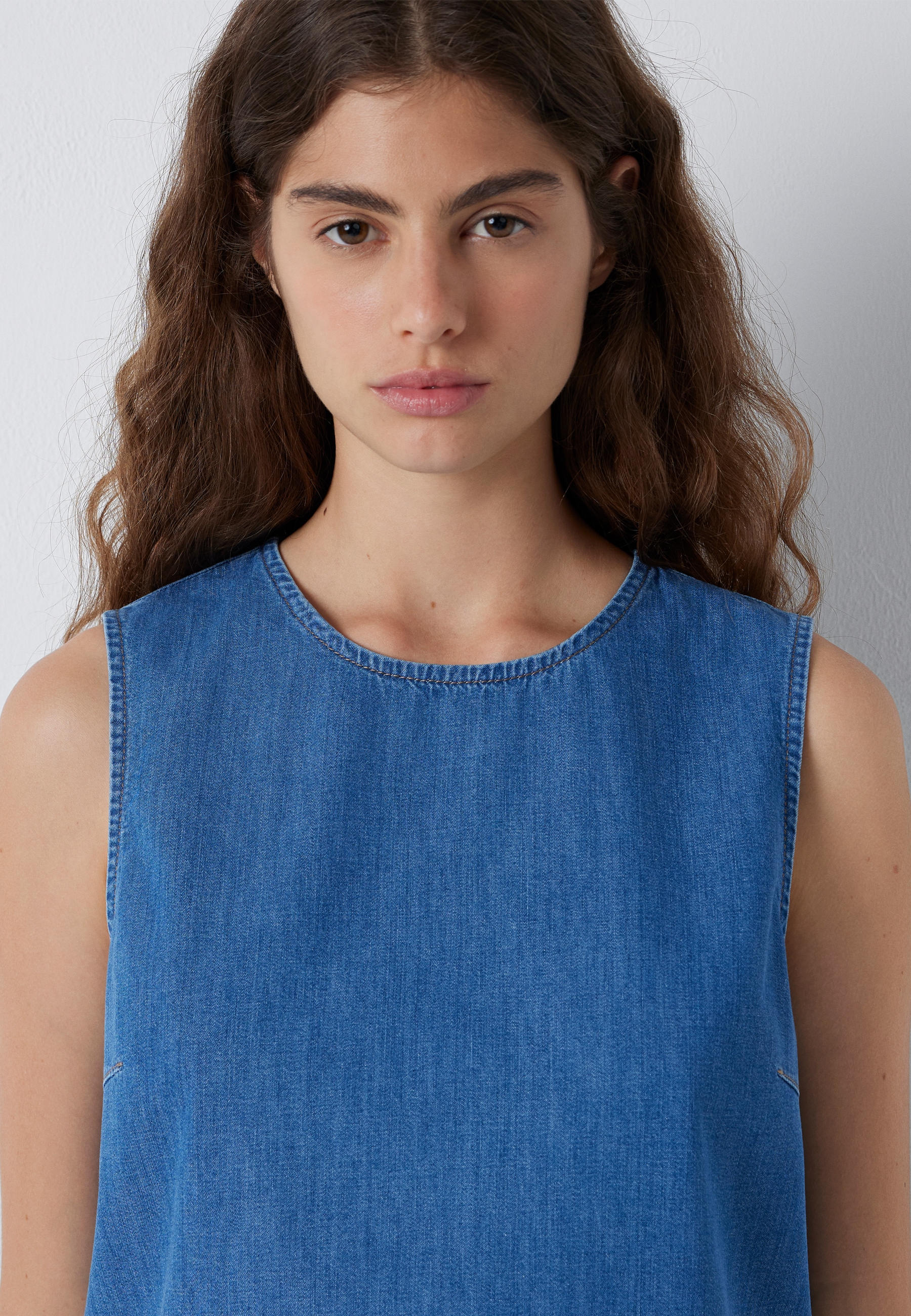 Mavi Schlupfbluse »TILLY« Sleeveless Denim Top