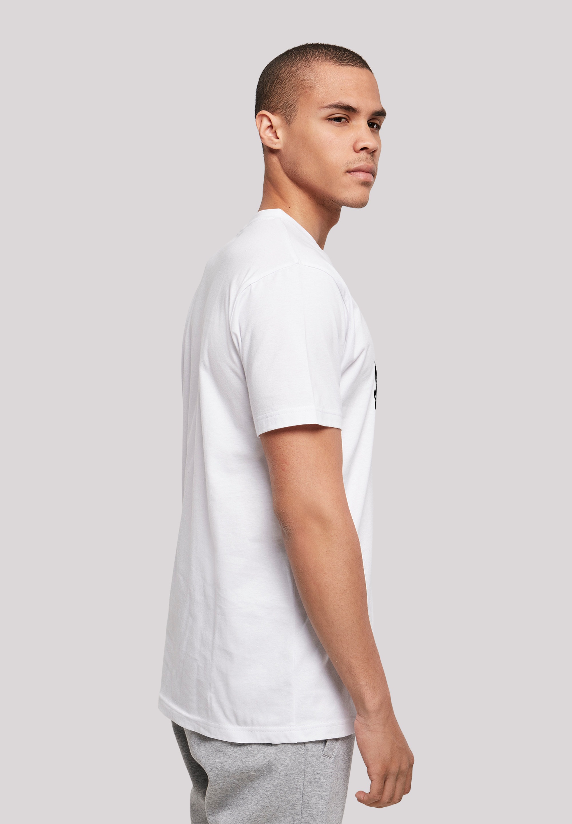 F4NT4STIC T-Shirt »Cities Collection - Hamburg skyline«, Print