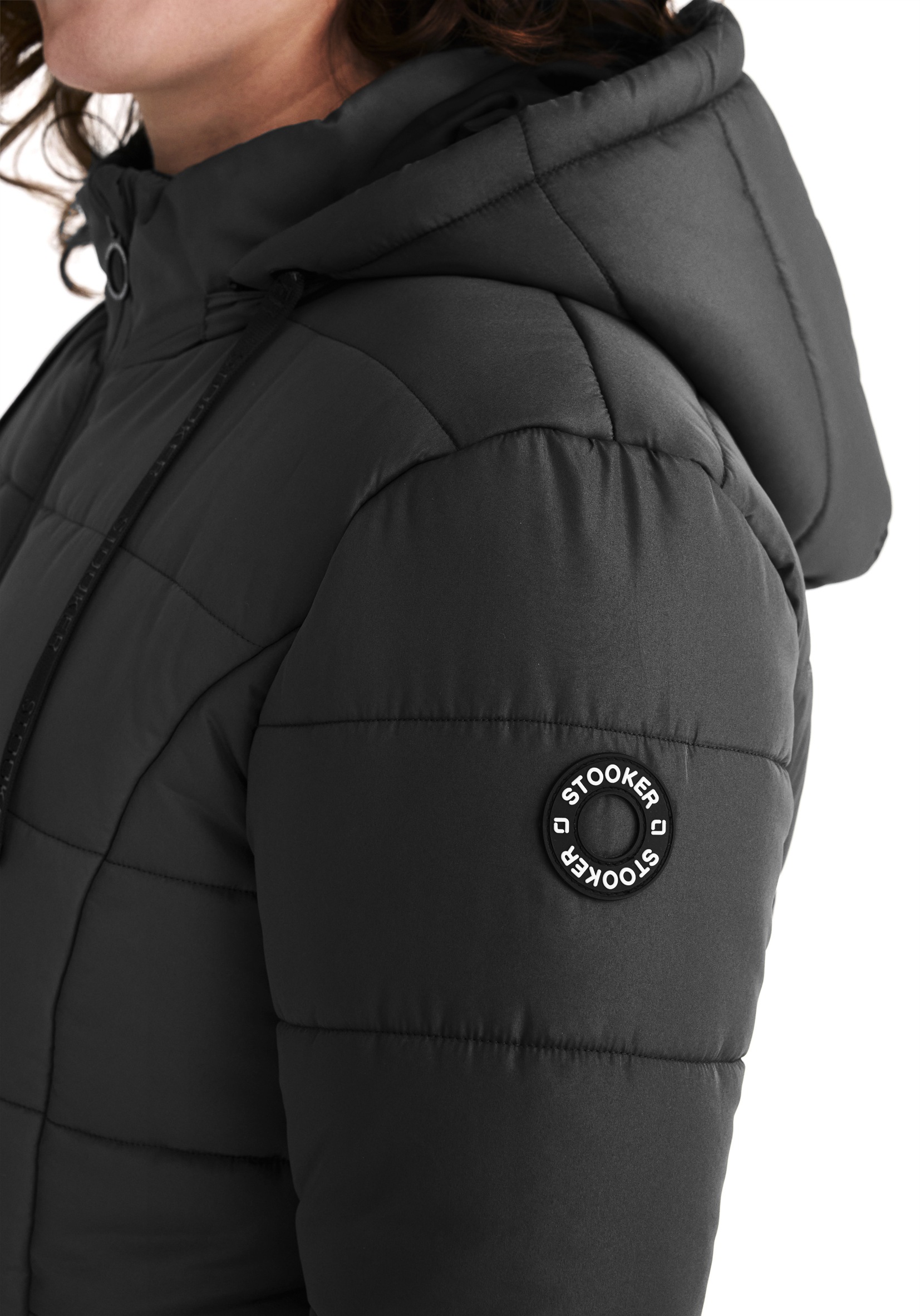 STOOKER WOMEN Wintermantel »Mantel JULIA mit Kapuze«, Outdoormantel figurumspielend gefüttert Kapuze für Damen