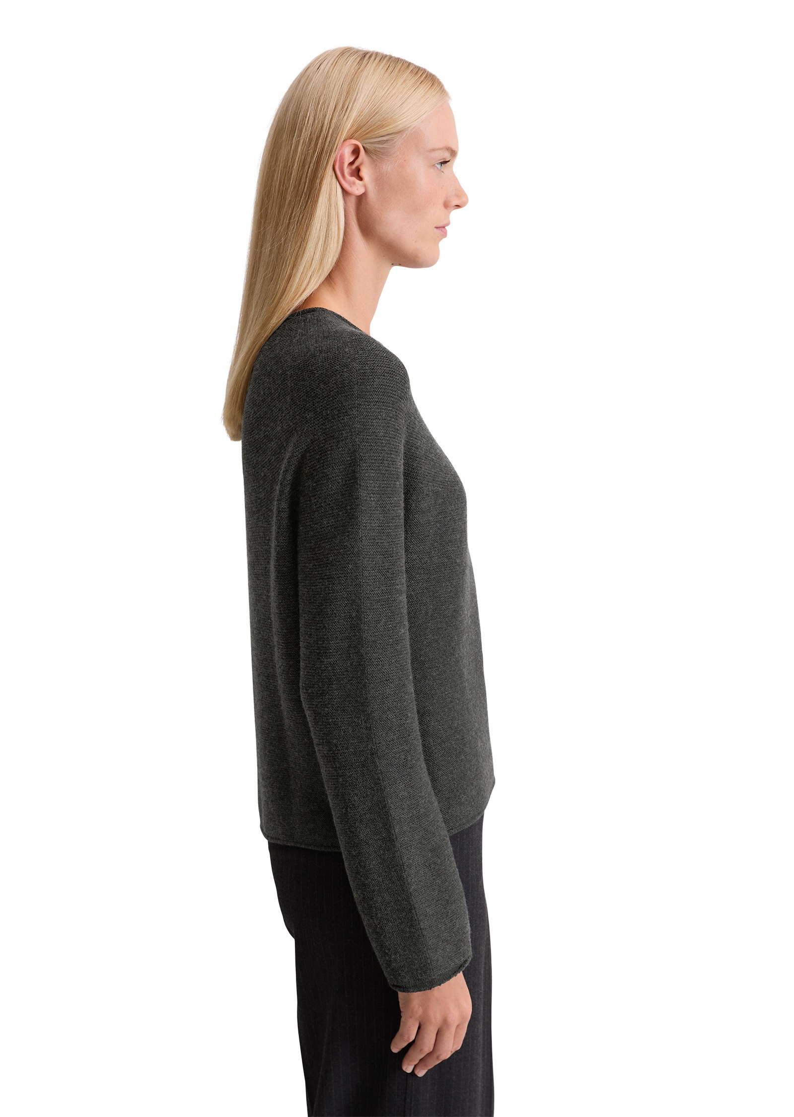 Marc OPolo Strickpullover "aus reiner Merinowolle" günstig online kaufen
