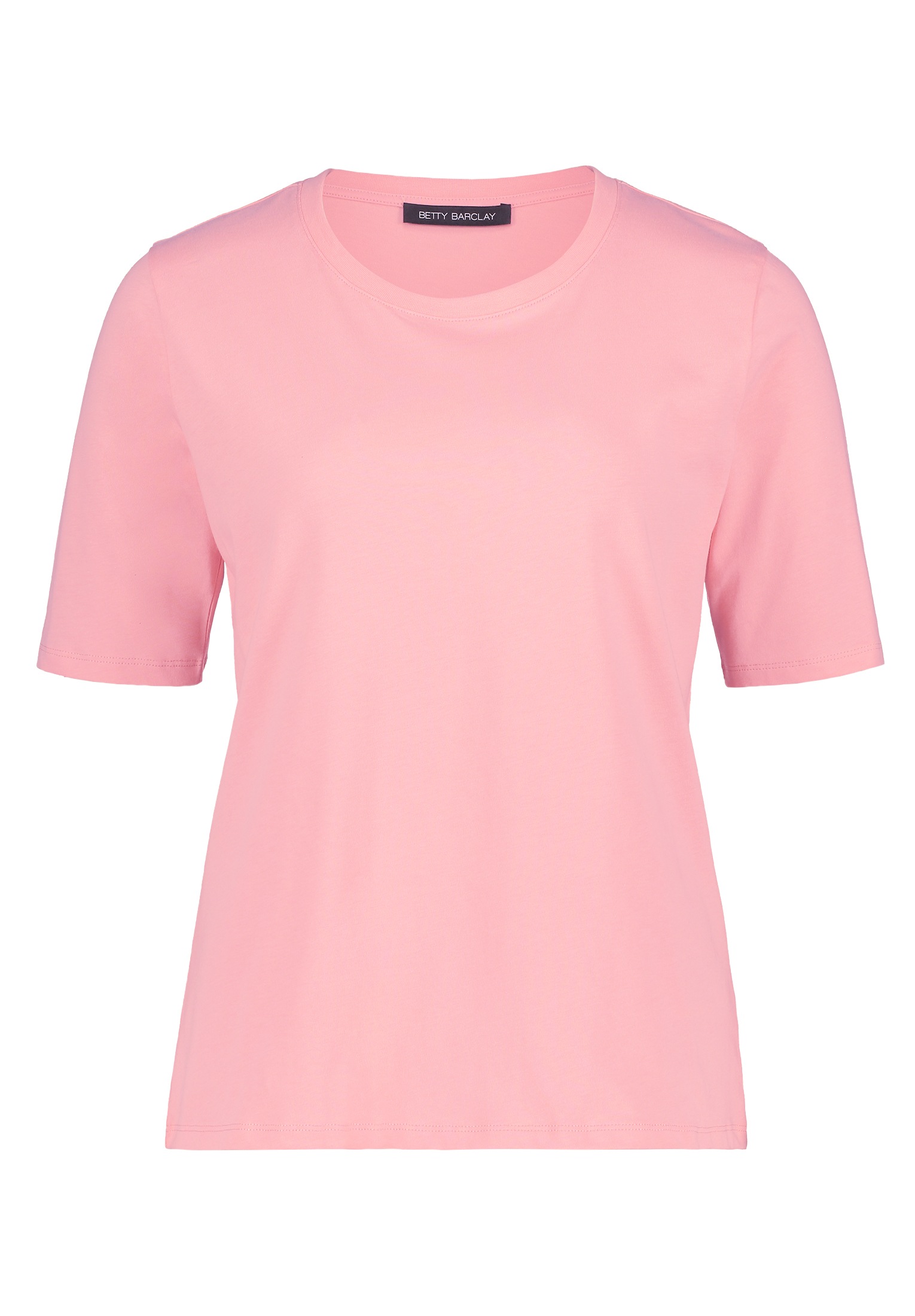 Betty Barclay Kurzarmshirt "Betty Barclay Damen Basic Shirt mit Rundhalsaus günstig online kaufen