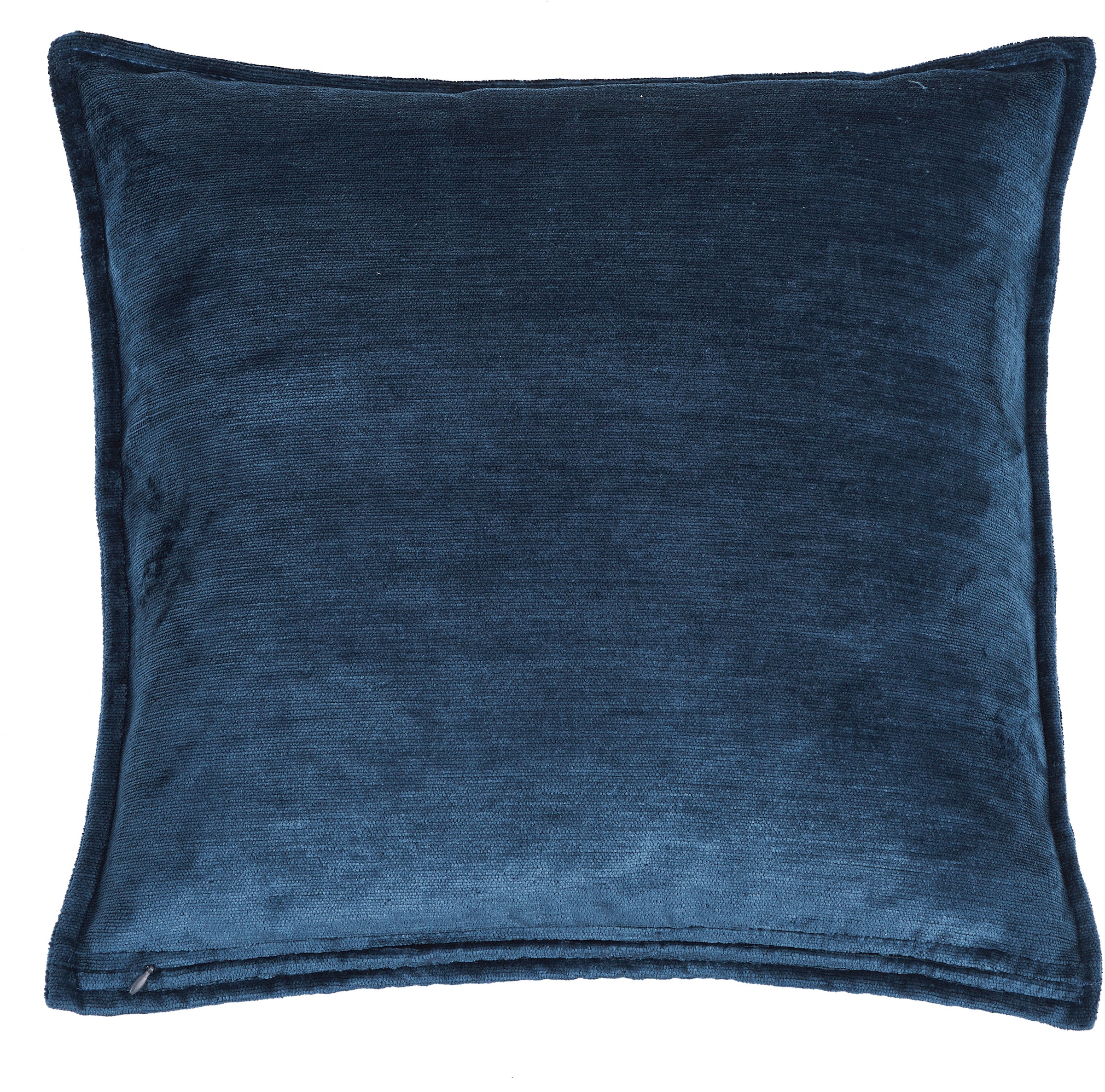 Kissenbezug DONE., B:45cm H:1cm L:45cm, blau, Polyester, Polyester, Kissenbezüge, "Fame", Hohe Lichtreflektion