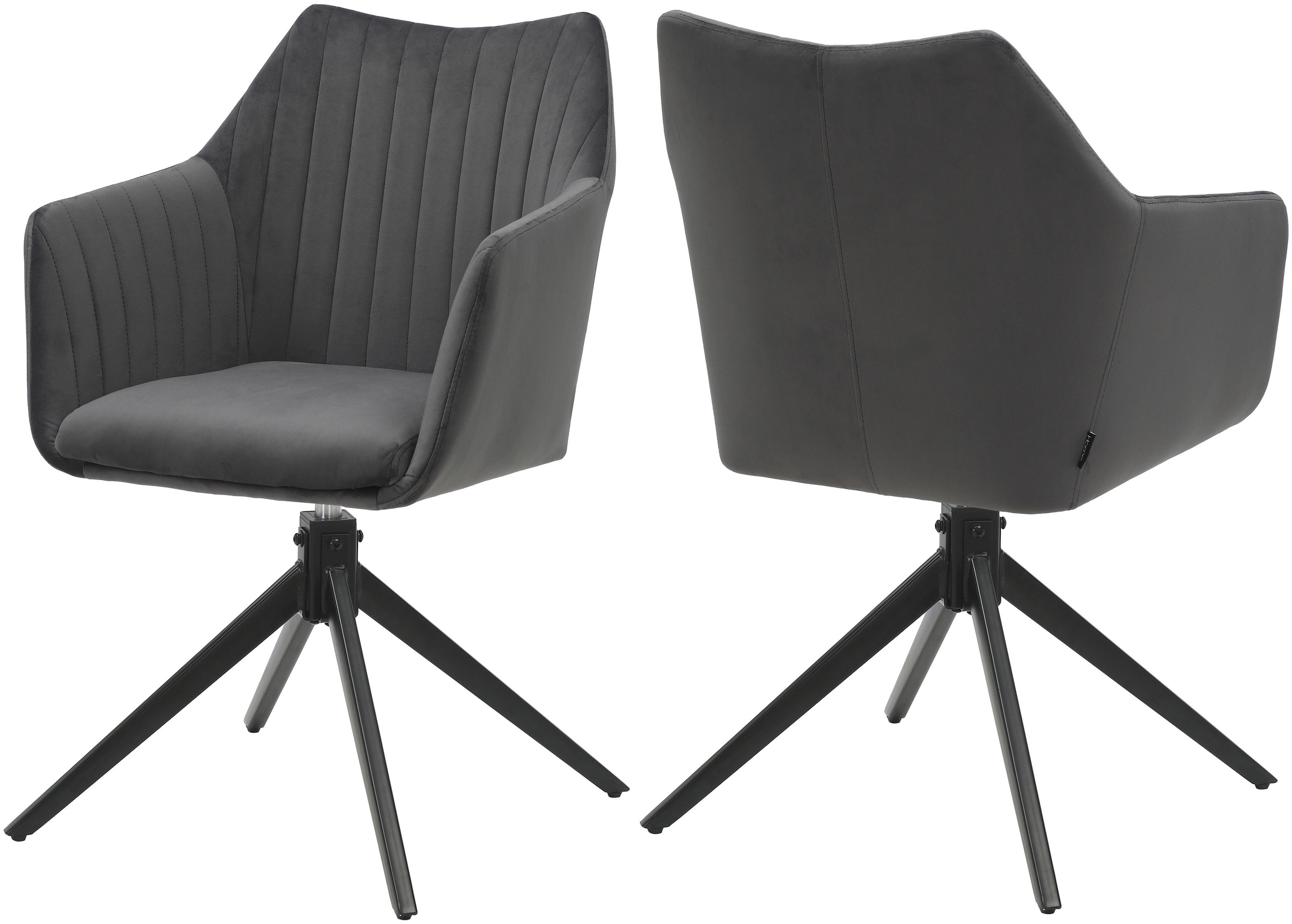 OTTO home Esszimmerstuhl "Tampa" (Set) 2 Stk.mit Drehfunktion 360 Grad