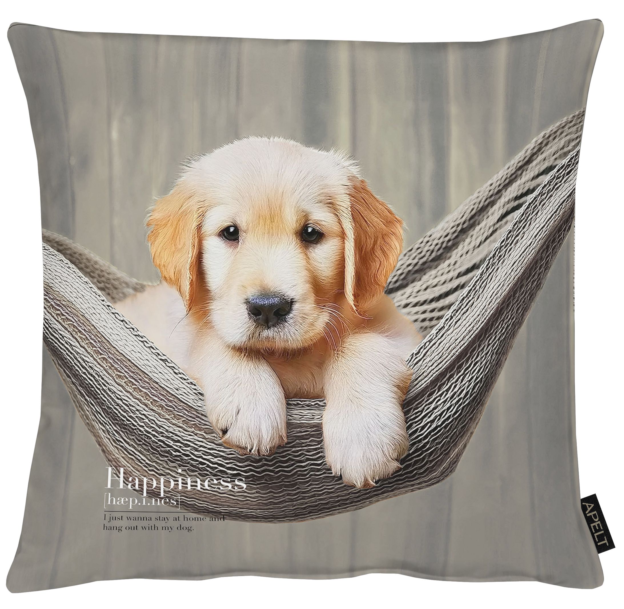 APELT Dekokissen "Buddy" Lieblings-Hundebaby