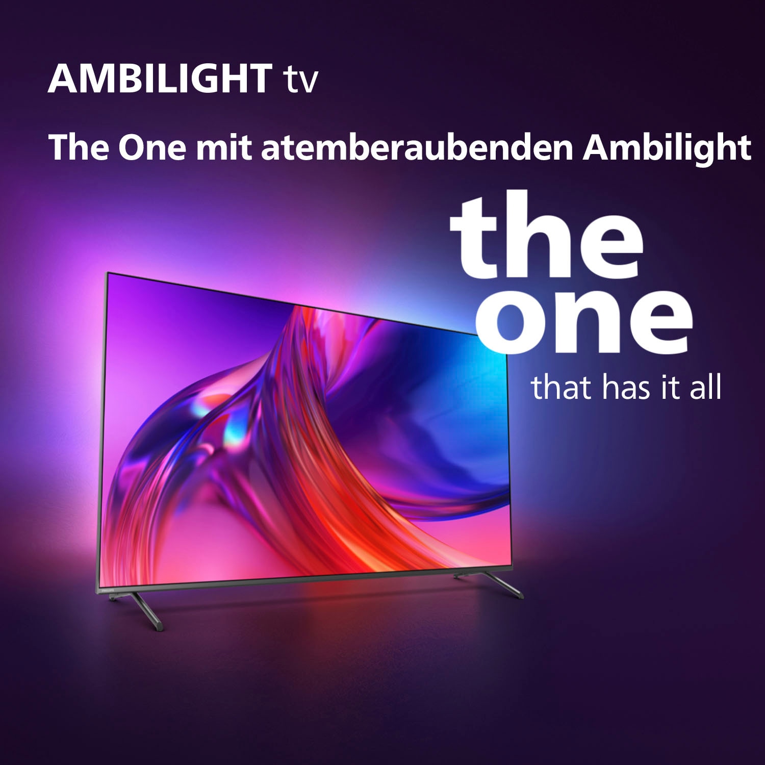 4K cm/85 LED-Fernseher 215 Zoll, Ultra »85PUS8808/12«, | BAUR Philips Android TV-Google HD, TV-Smart-TV