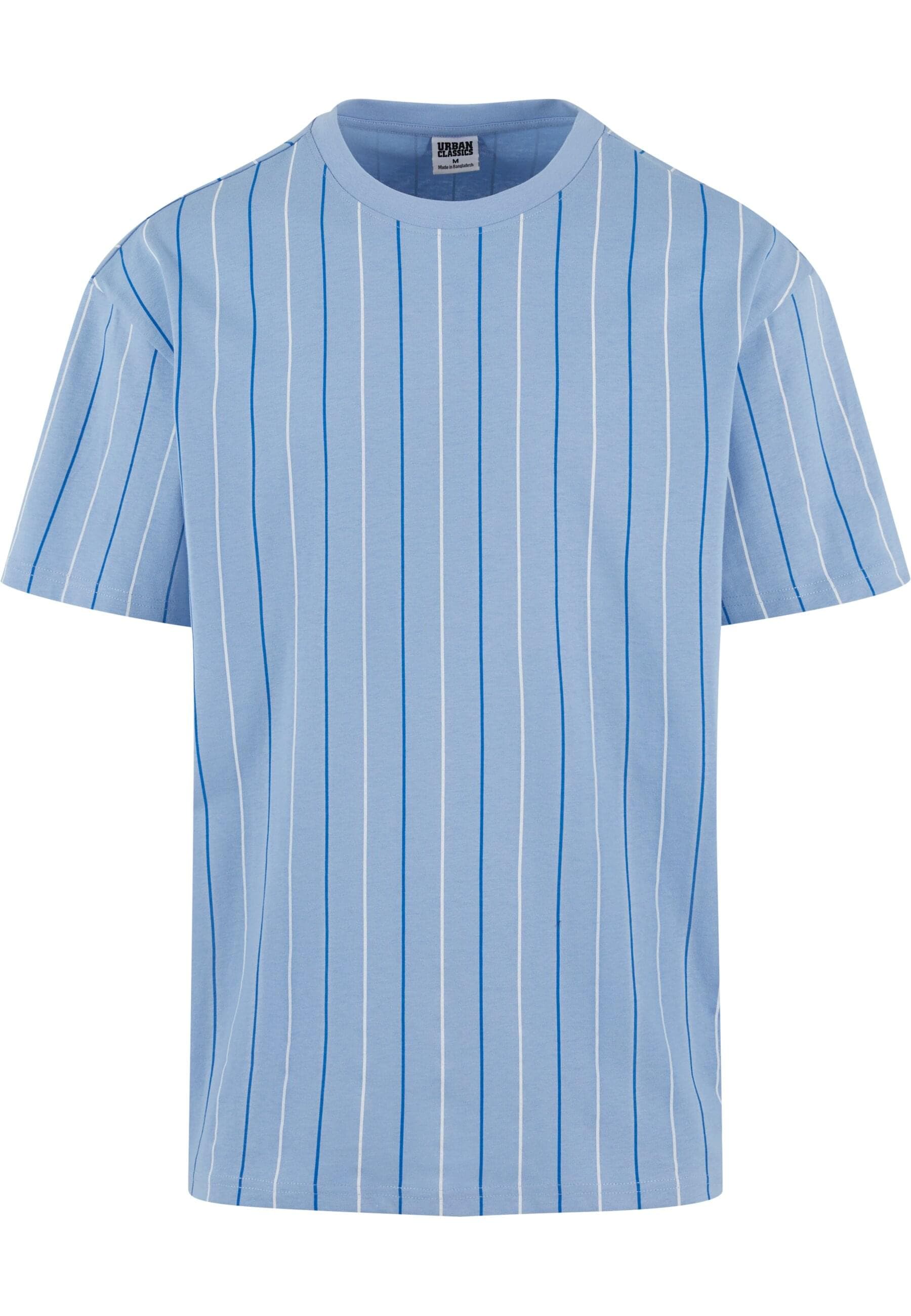 URBAN CLASSICS T-Shirt "Urban Classics Printed Pinstripe Tee" 1 Stk. tlg. günstig online kaufen