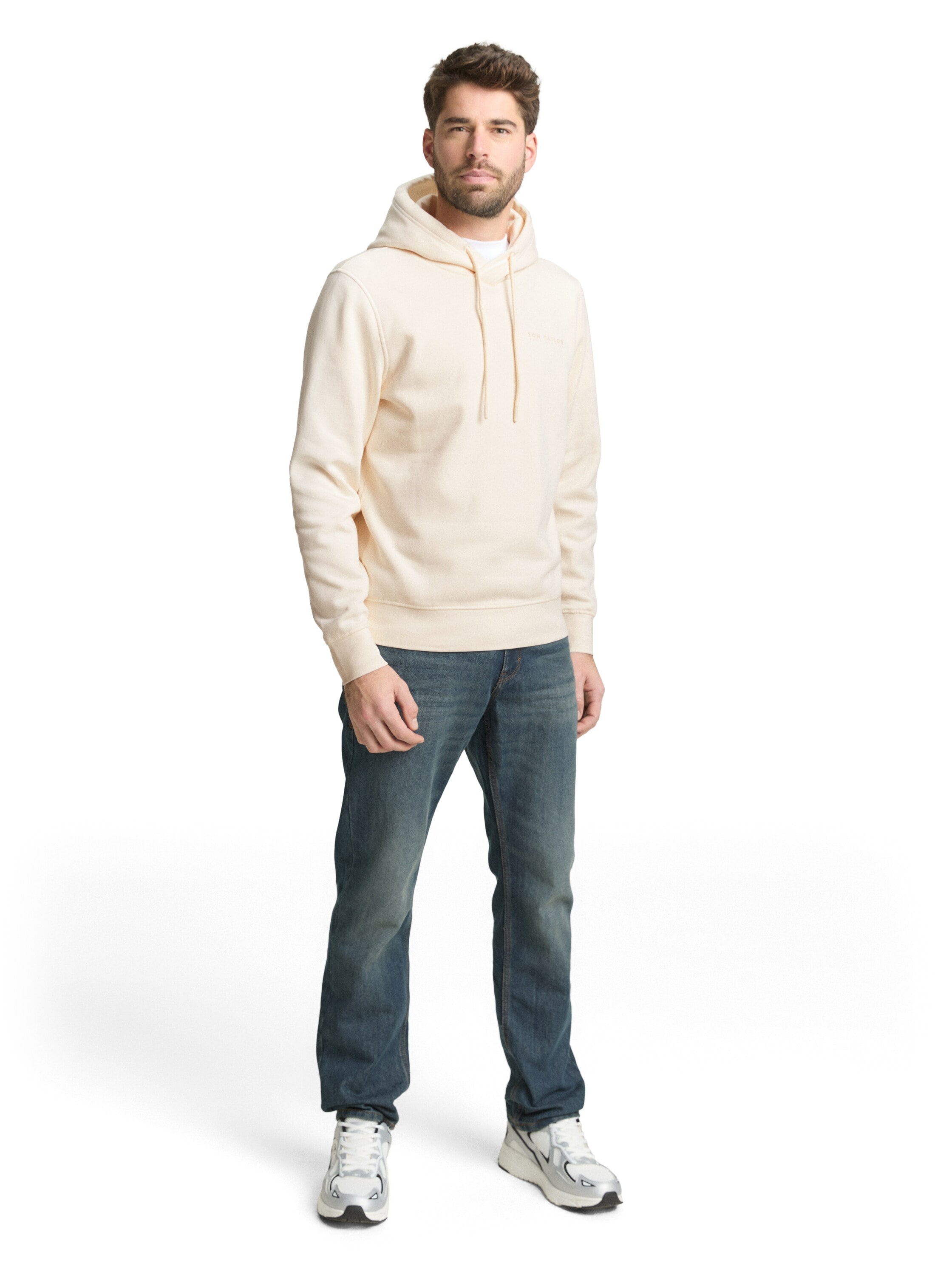 TOM TAILOR Hoodie , mit Logo Stickerei
