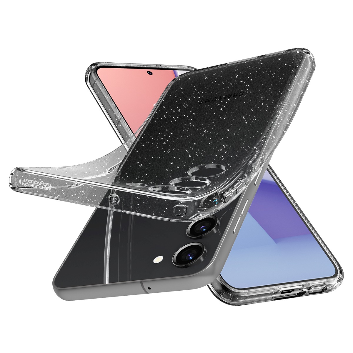 Backcover »Spigen Liquid Crystal Glitter«, Samsung Galaxy S23+