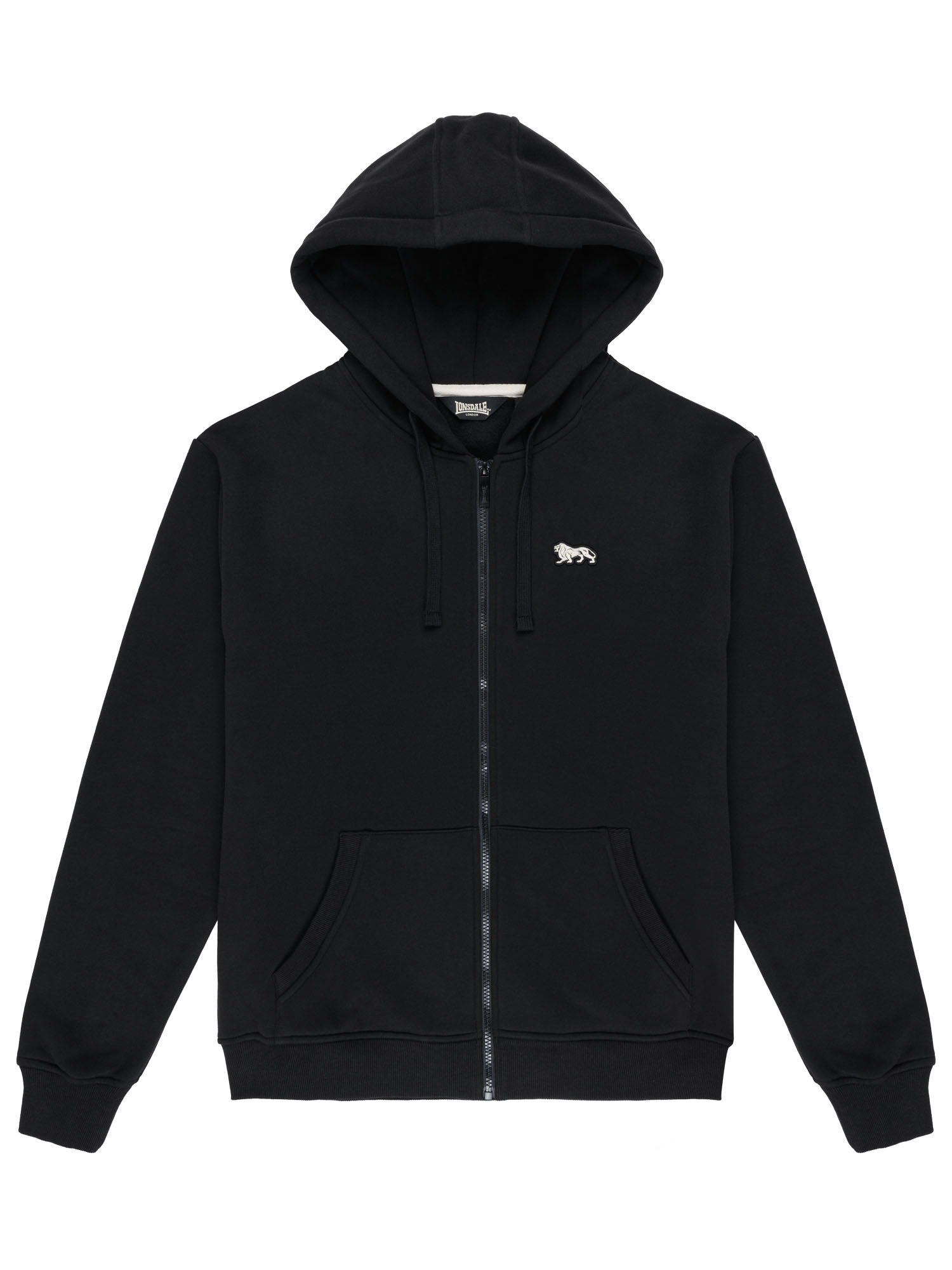 Lonsdale Kapuzensweatjacke »GLAPTHORN« mit Kapuze, für Freizeit und Alltag, komfortable Passform