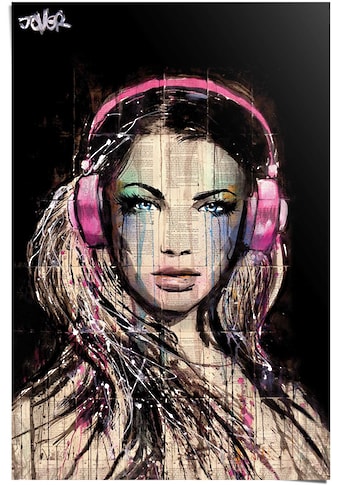 Reinders! Poster »DJ Girl Loui Jover« (1 St.)