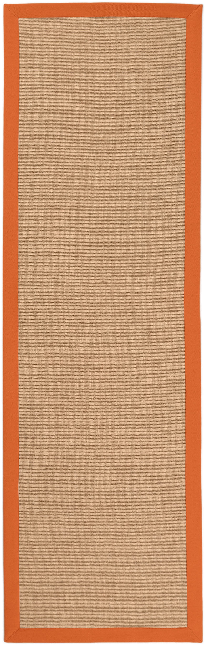 carpetfine Sisalteppich »Sisal«, rechteckig, 5 mm Höhe, mit farbiger Bordüre, Anti Rutsch Rückseite