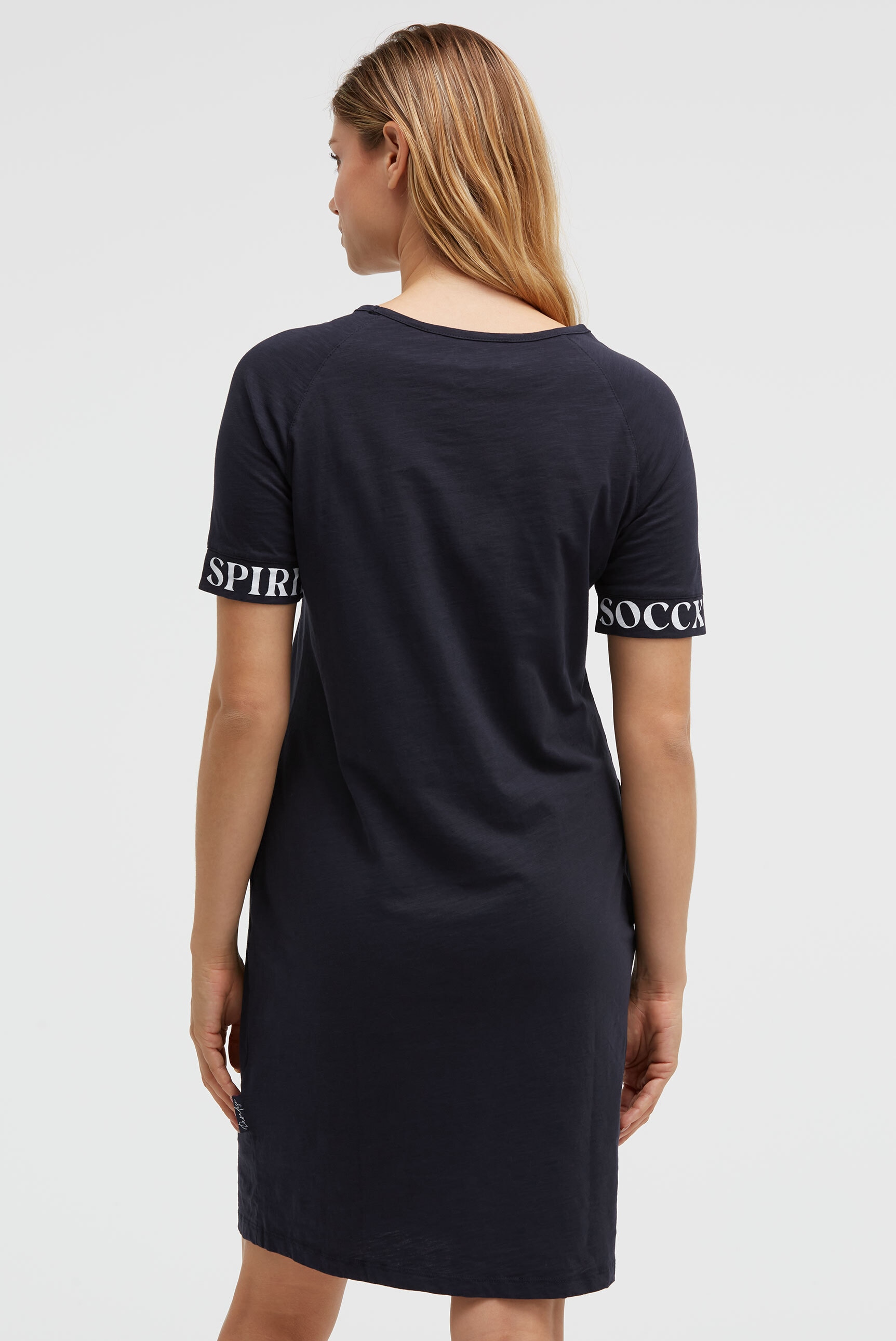 SOCCX Sommerkleid Eingrifftaschen mit Taschen