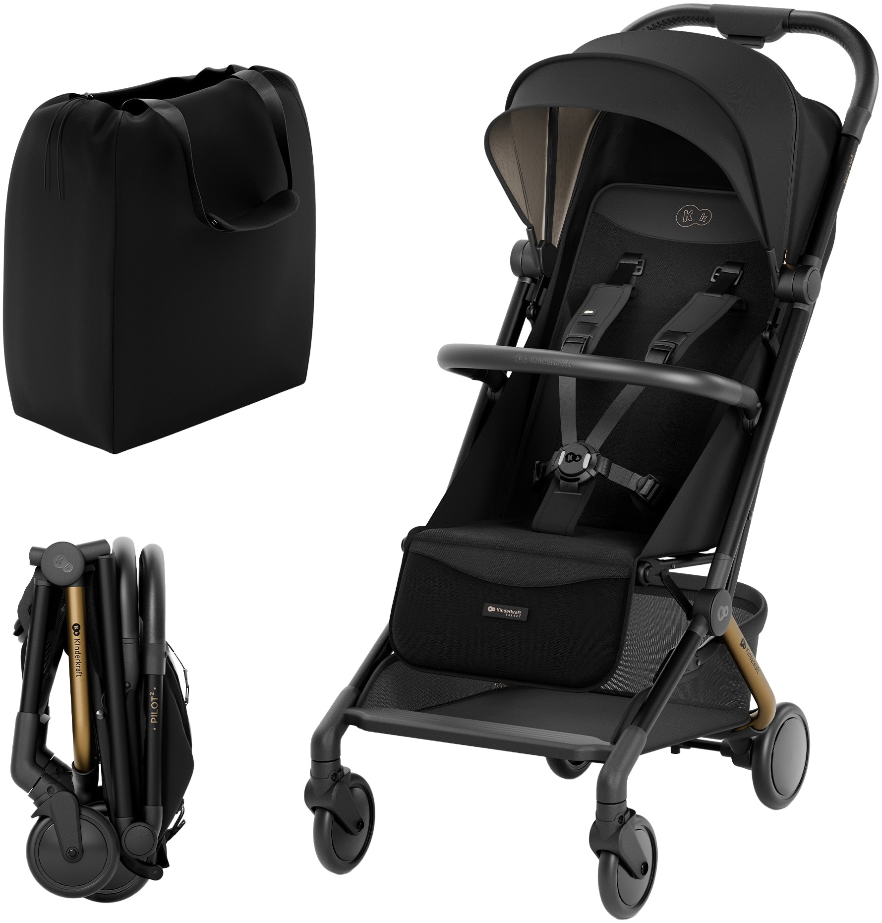 Kinderkraft Kinder-Buggy »PILOT 2« 22 kg