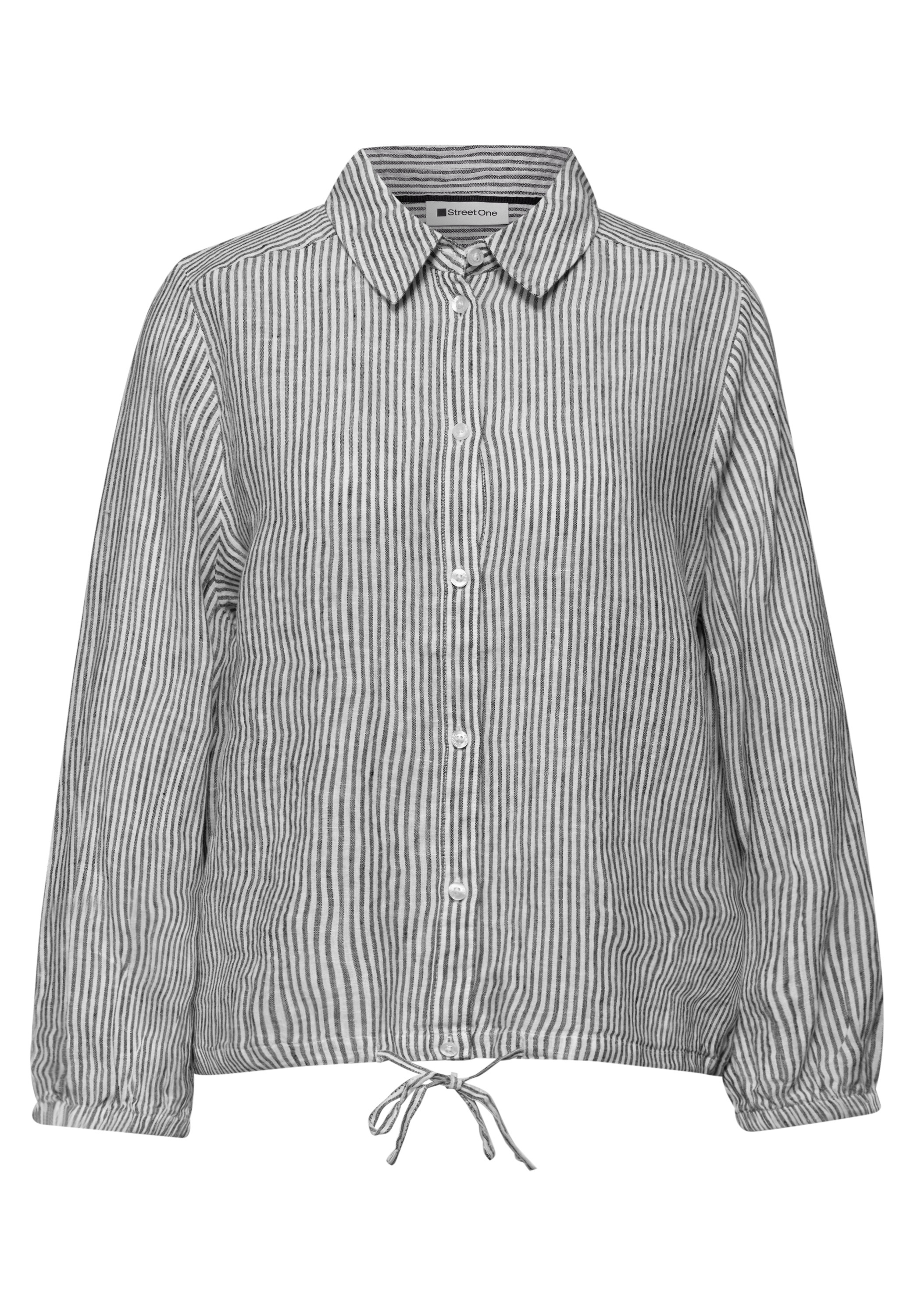 STREET ONE Hemdbluse aus Leinen