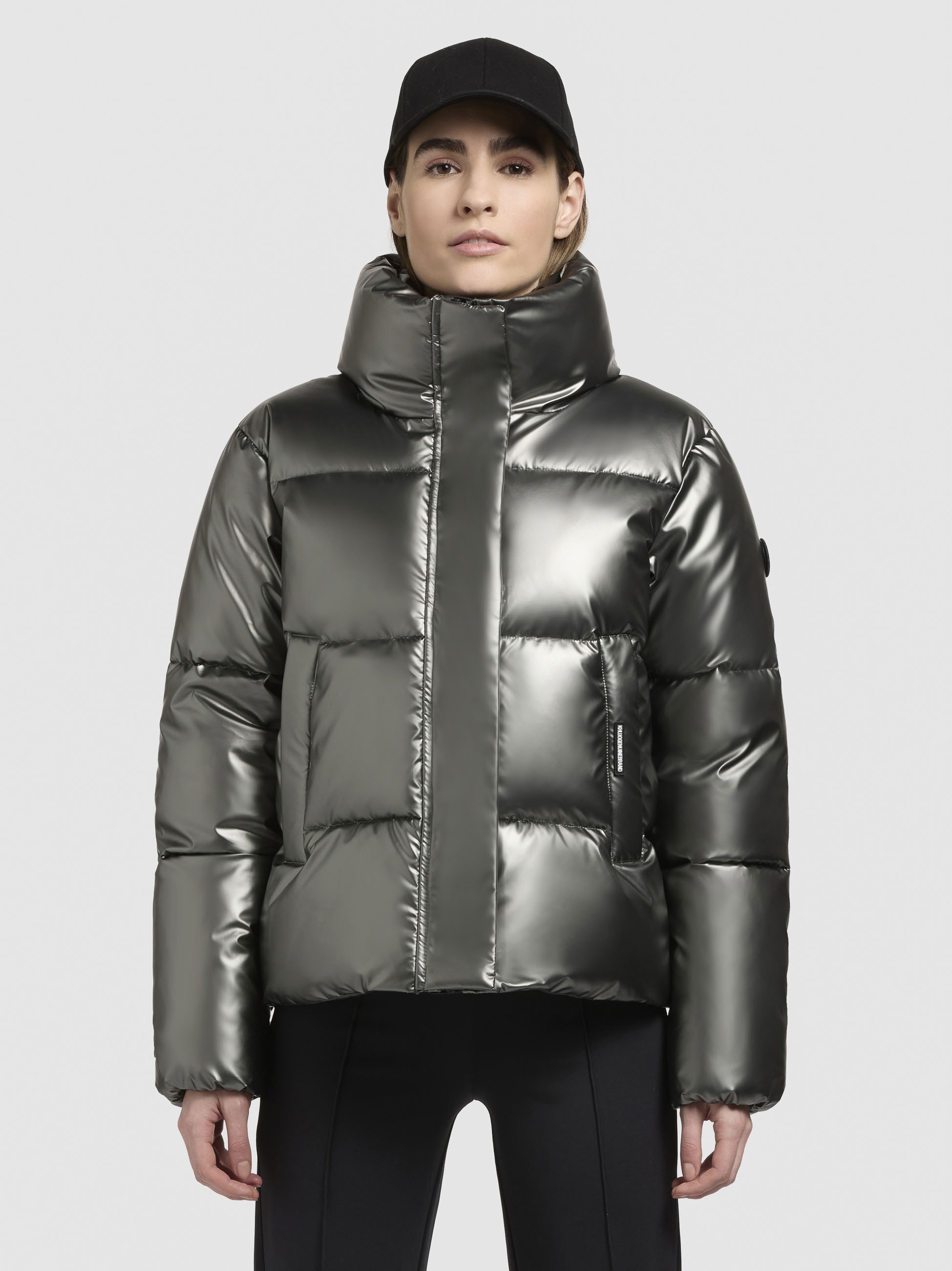 khujo Steppjacke »RINJA SHINY« ohne Kapuze
