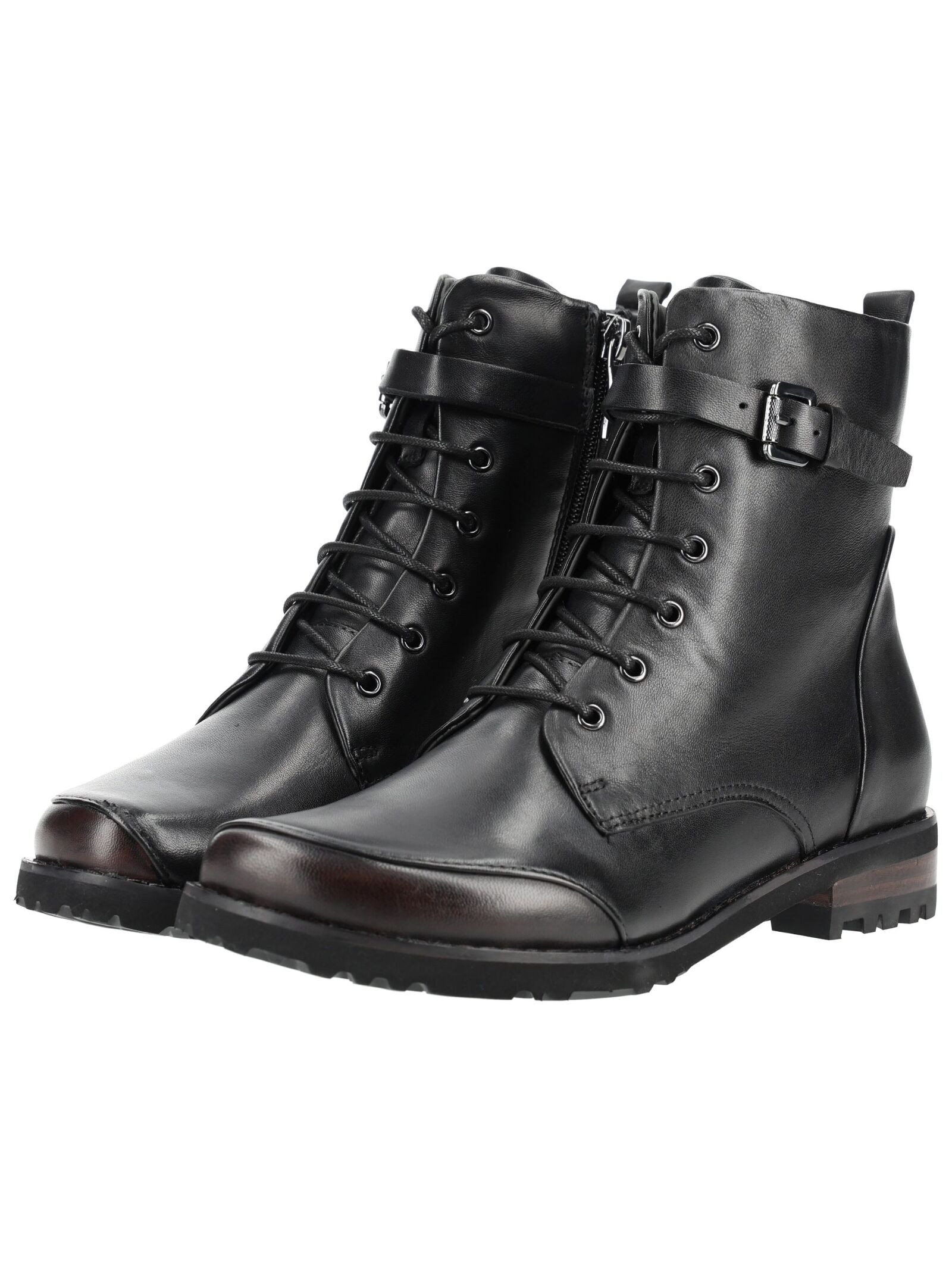 Everybody Schnürstiefelette »Everybody Stiefelette Leder«
