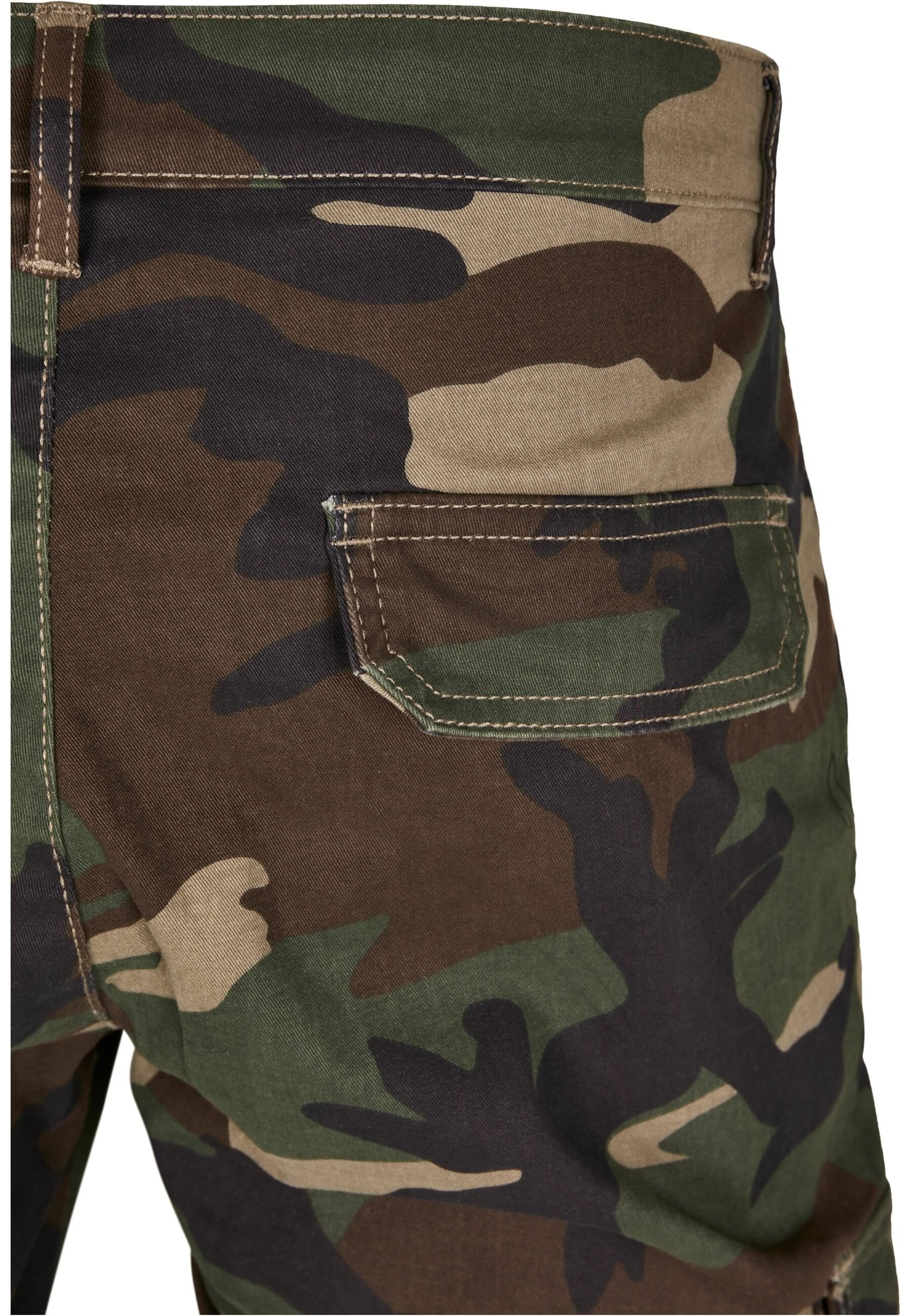 URBAN CLASSICS Cargohose »Urban Classics Herren Camo Cargo Jogging Pants 2.0«