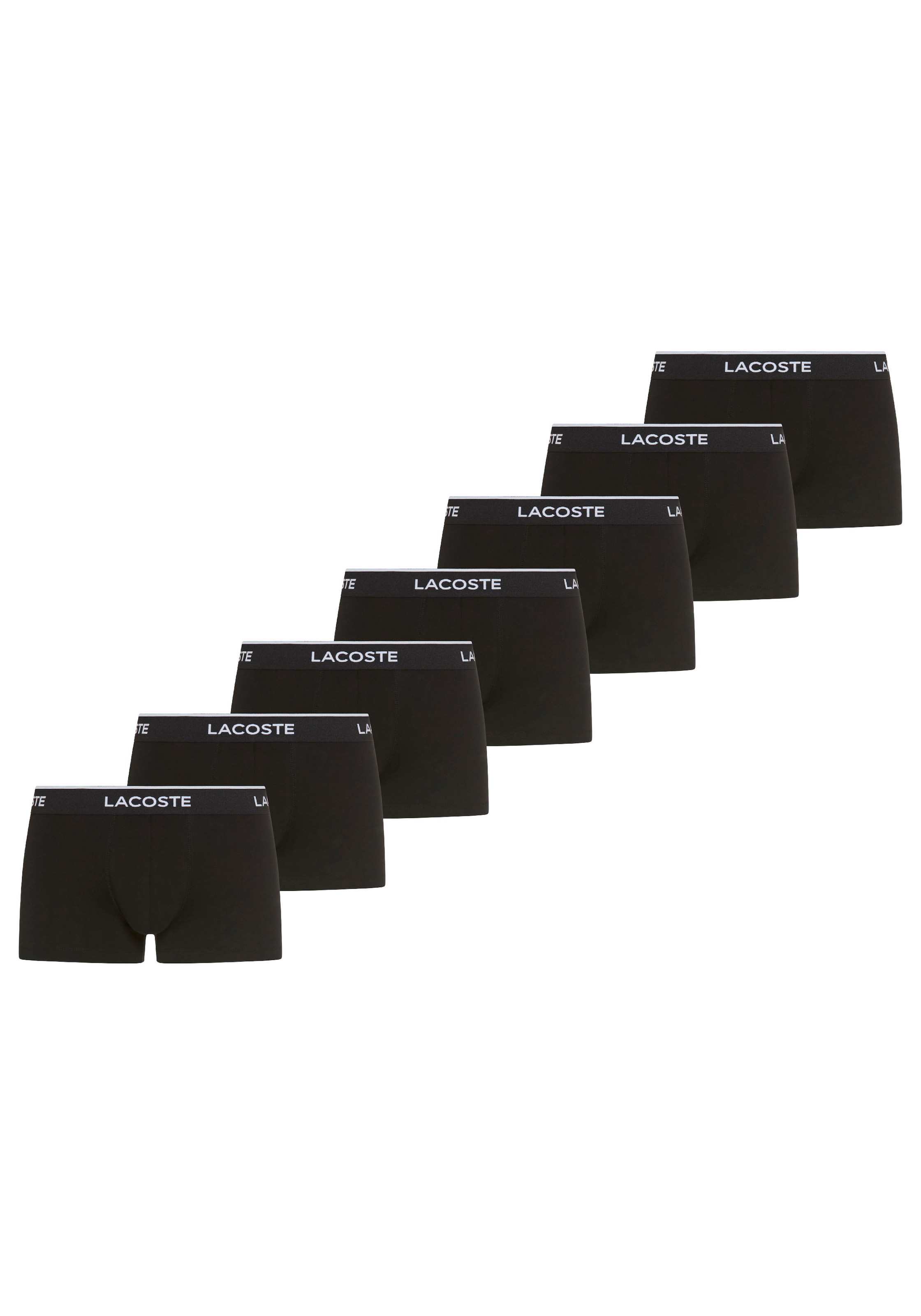Lacoste Packung, 7er, mit Lacoste-Schriftzug am Bund