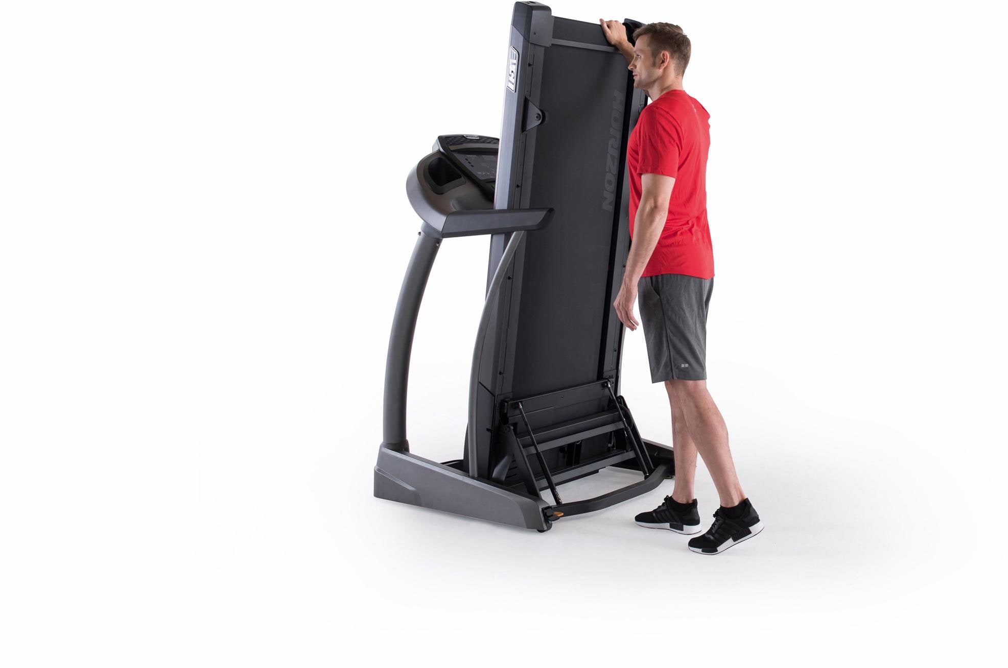 Horizon Fitness Laufband »Elite T5.1«, (Lauffläche von 153 x 50 cm), bis max. 20 km/h, klappbar