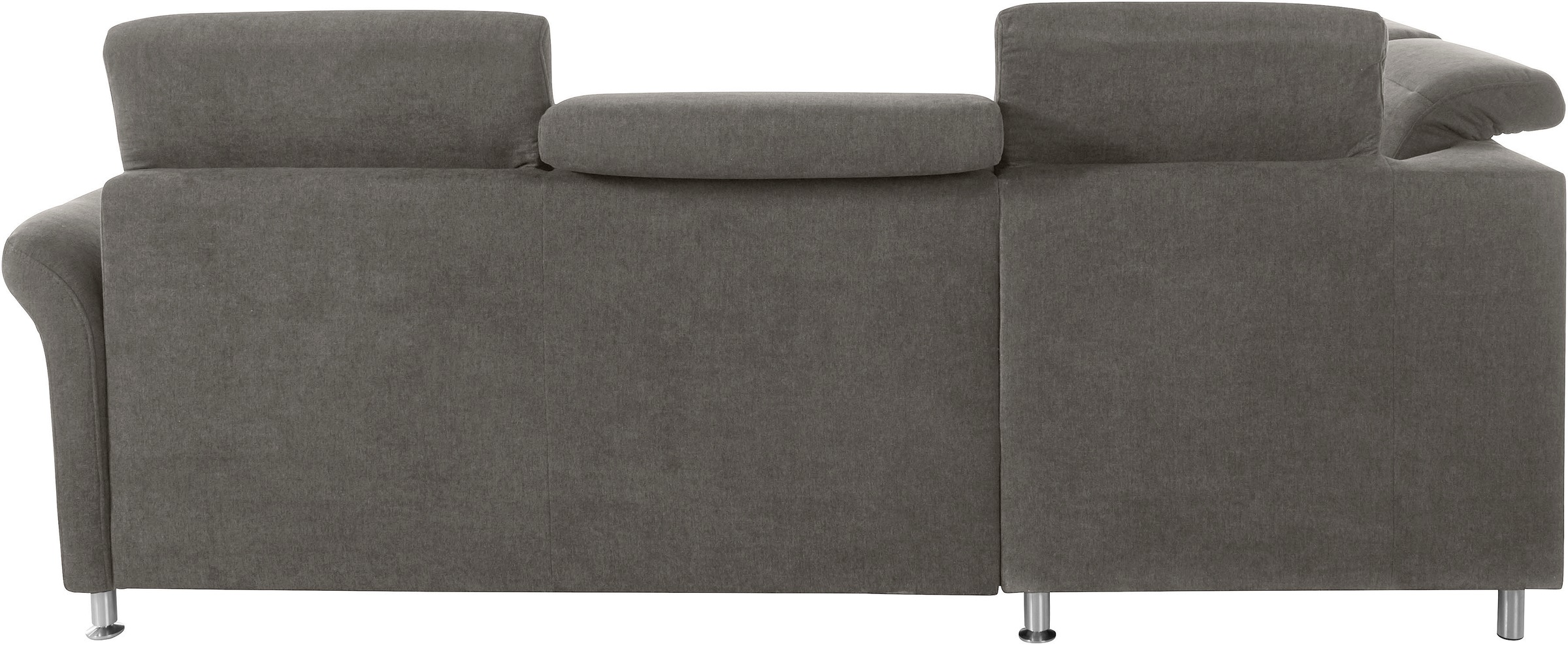 sit&more Ecksofa »Darwin L-Form«, inklusive Federkern, wahlweise mit Kopfteilverstellung, Bettfunktion