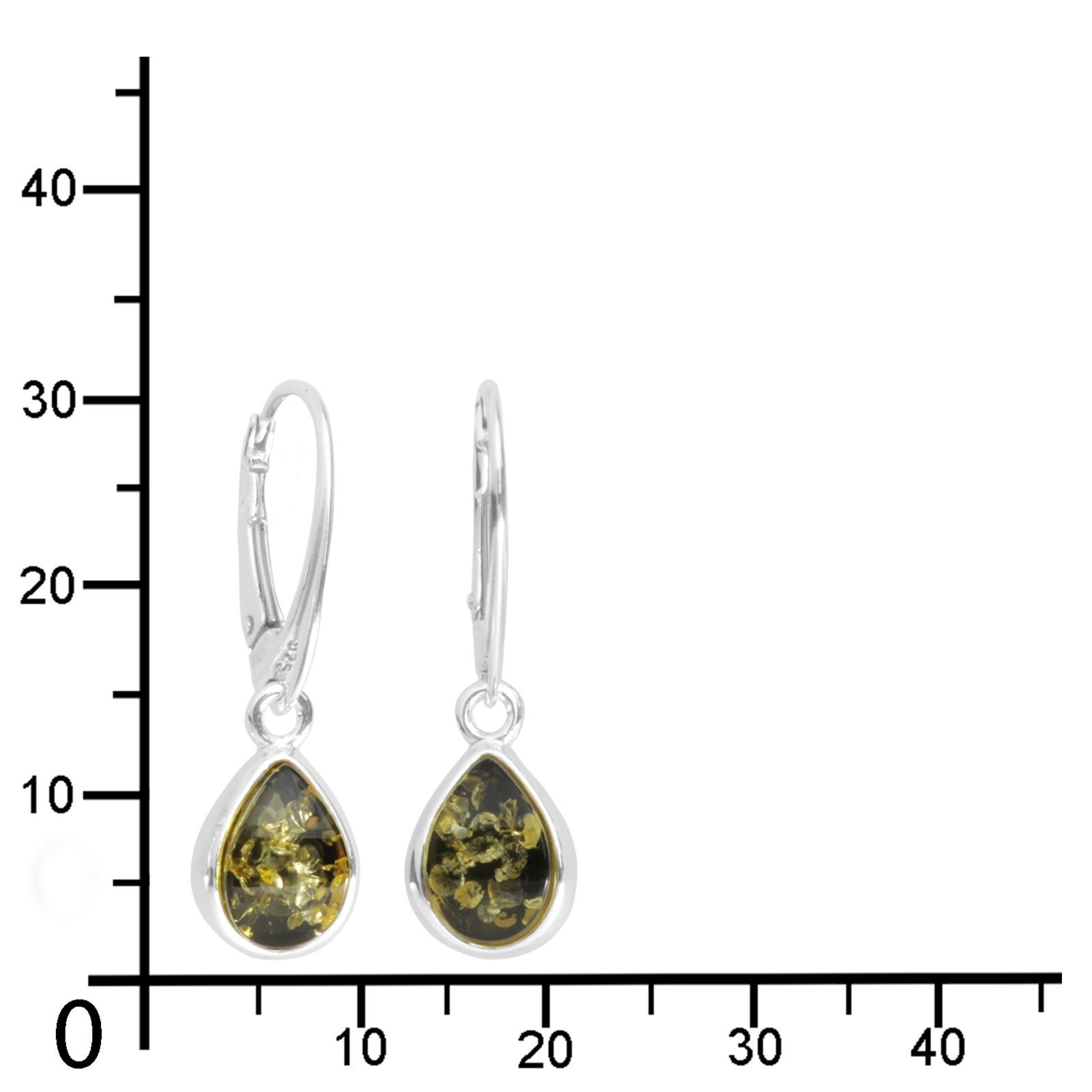OSTSEE-SCHMUCK Paar Ohrhänger »Ostsee-Schmuck Ohrhänger Enela Ohrhänger Enela«, (2 tlg.)